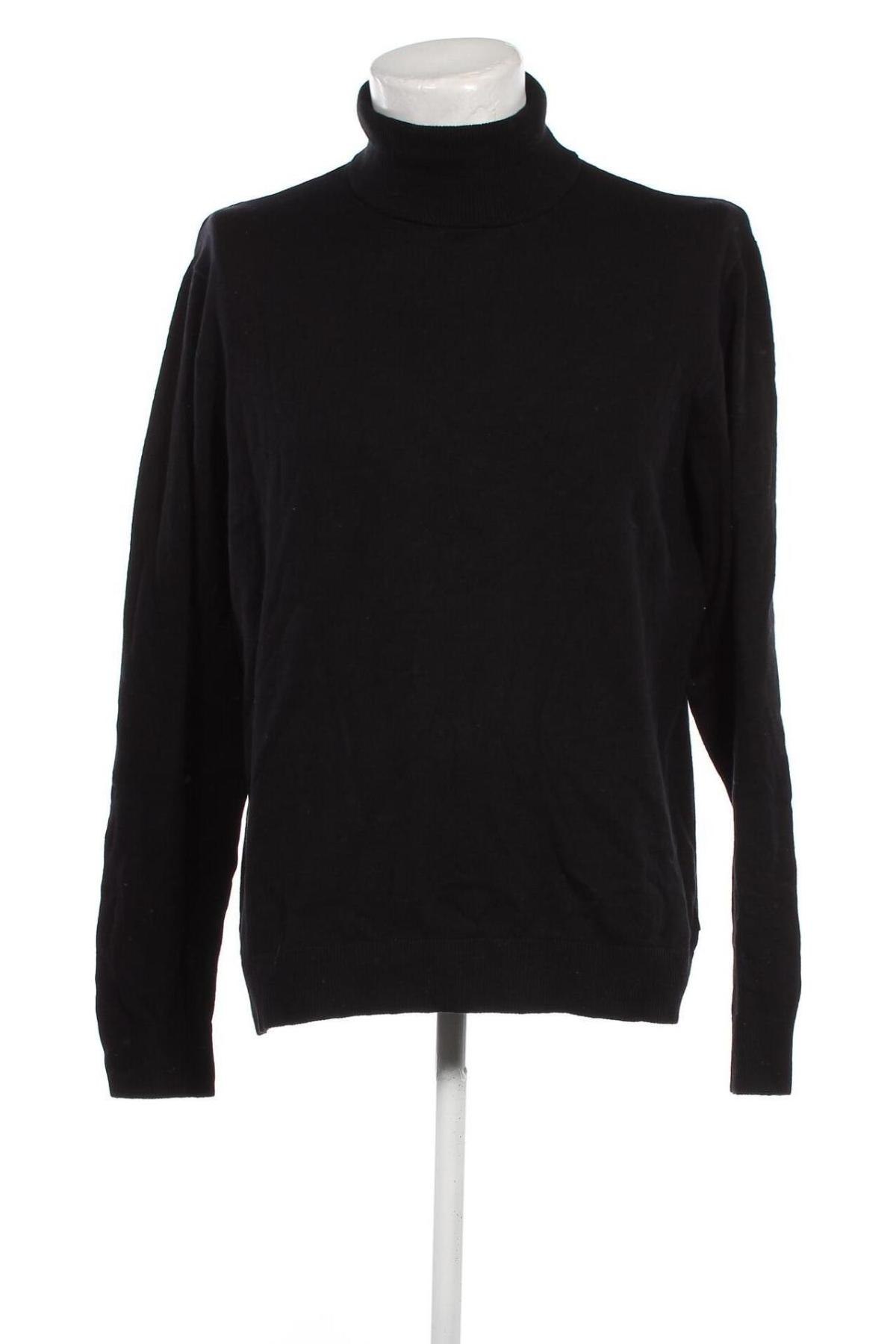 Мъжки пуловер Jack & Jones, Размер XXL, Цвят Черен, Цена 26,95 лв.
