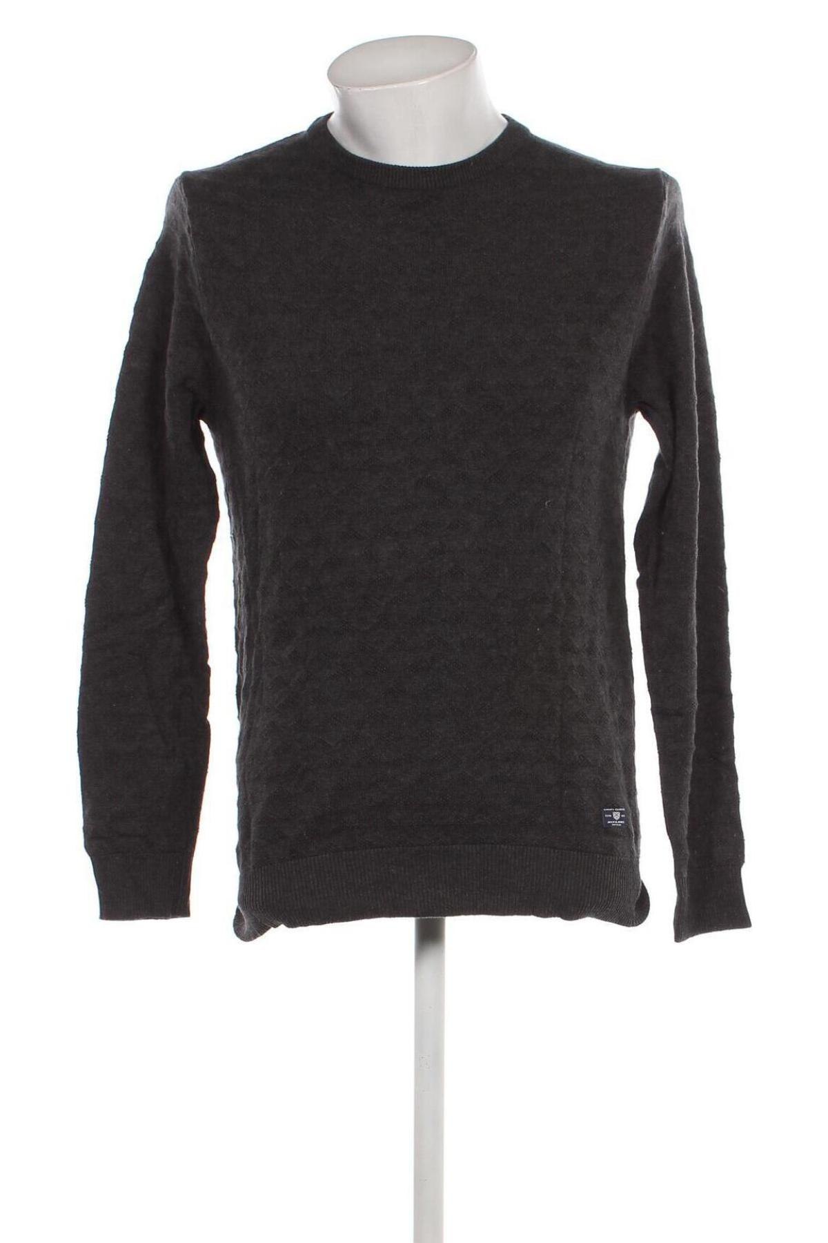 Мъжки пуловер Jack & Jones PREMIUM, Размер M, Цвят Сив, Цена 8,16 лв.