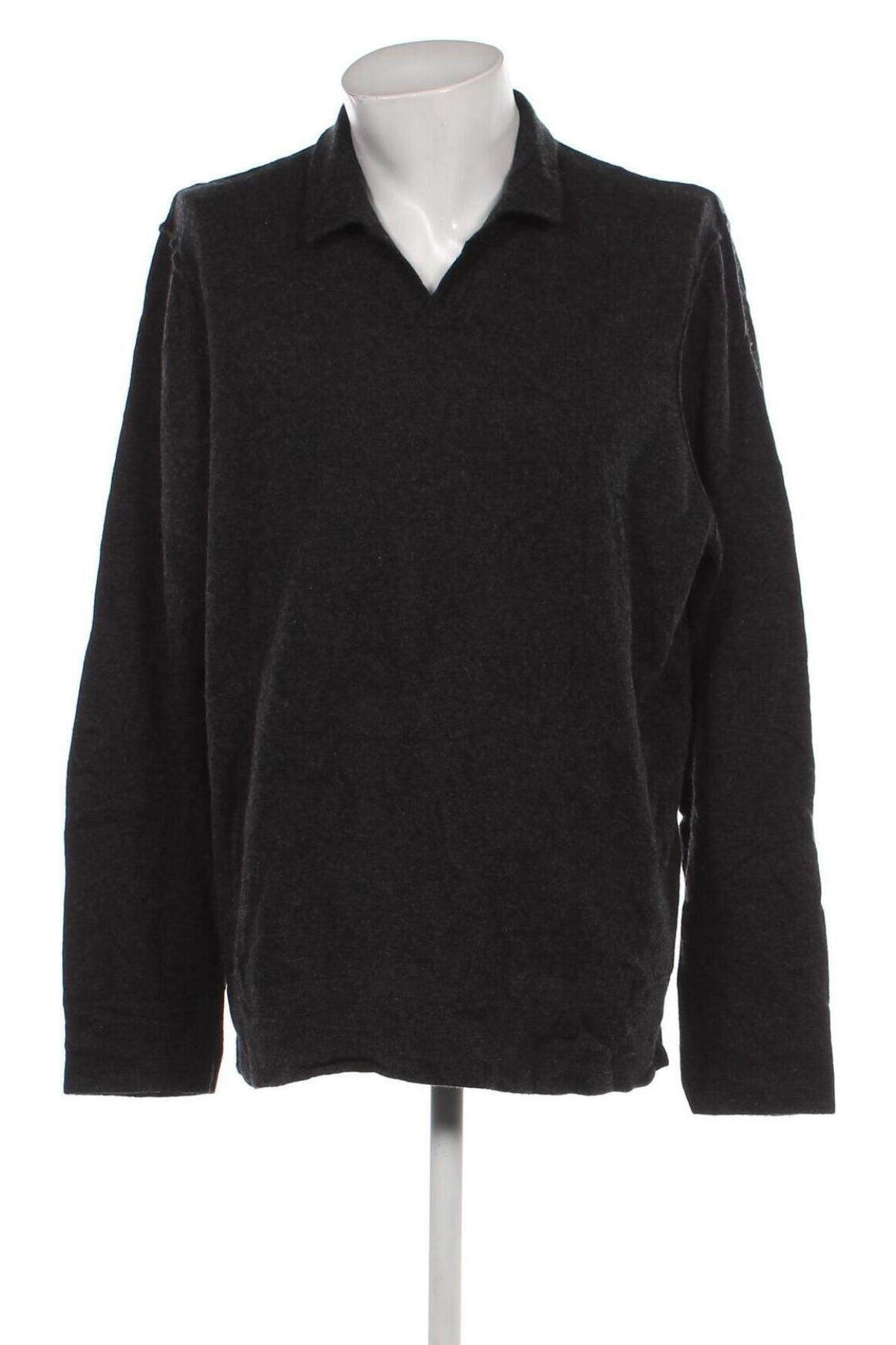Мъжки пуловер James Perse, Размер XL, Цвят Сив, Цена 98,64 лв.