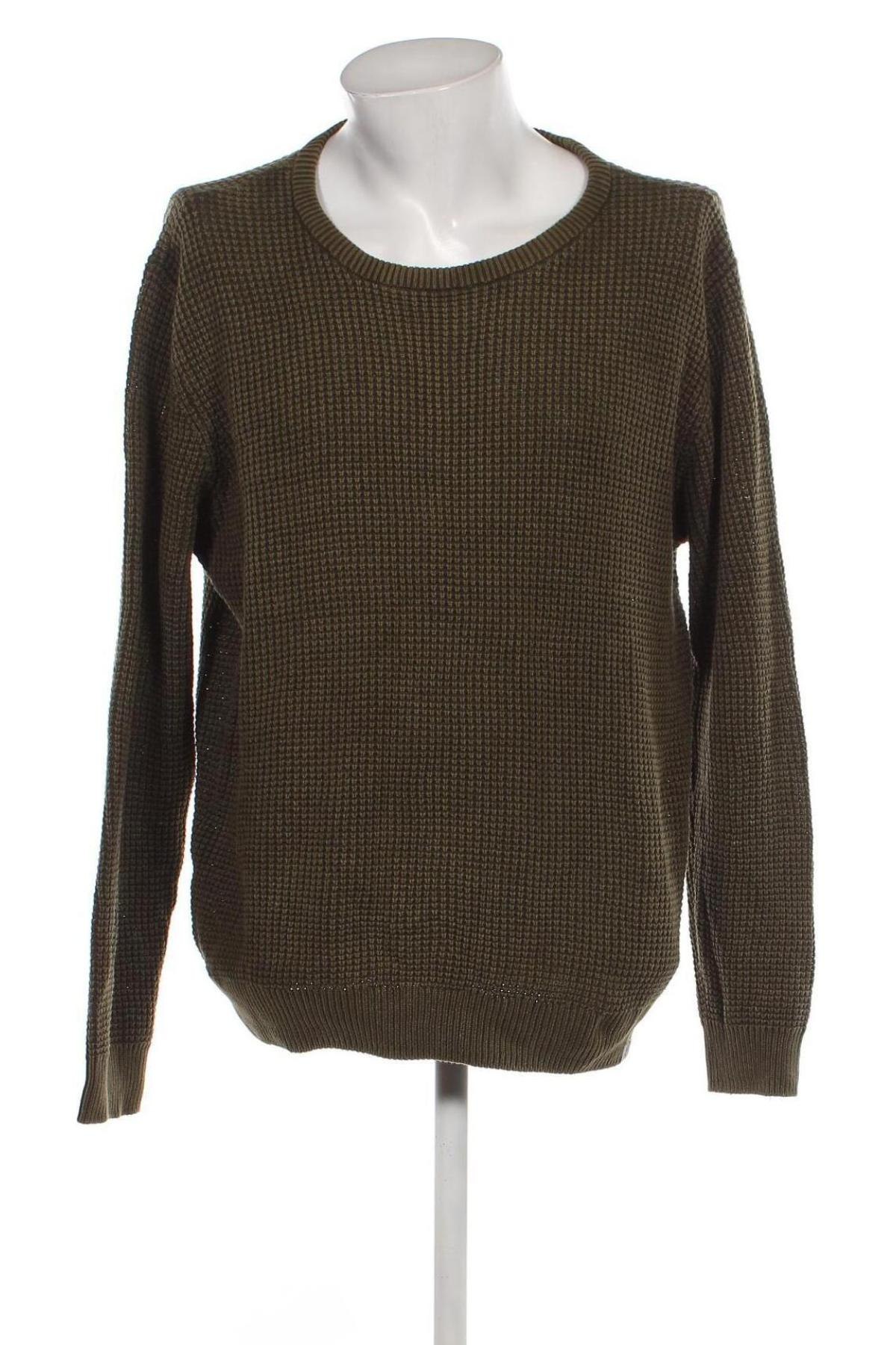 Ανδρικό πουλόβερ Jean Pascale, Μέγεθος XL, Χρώμα Πράσινο, Τιμή 9,69 €