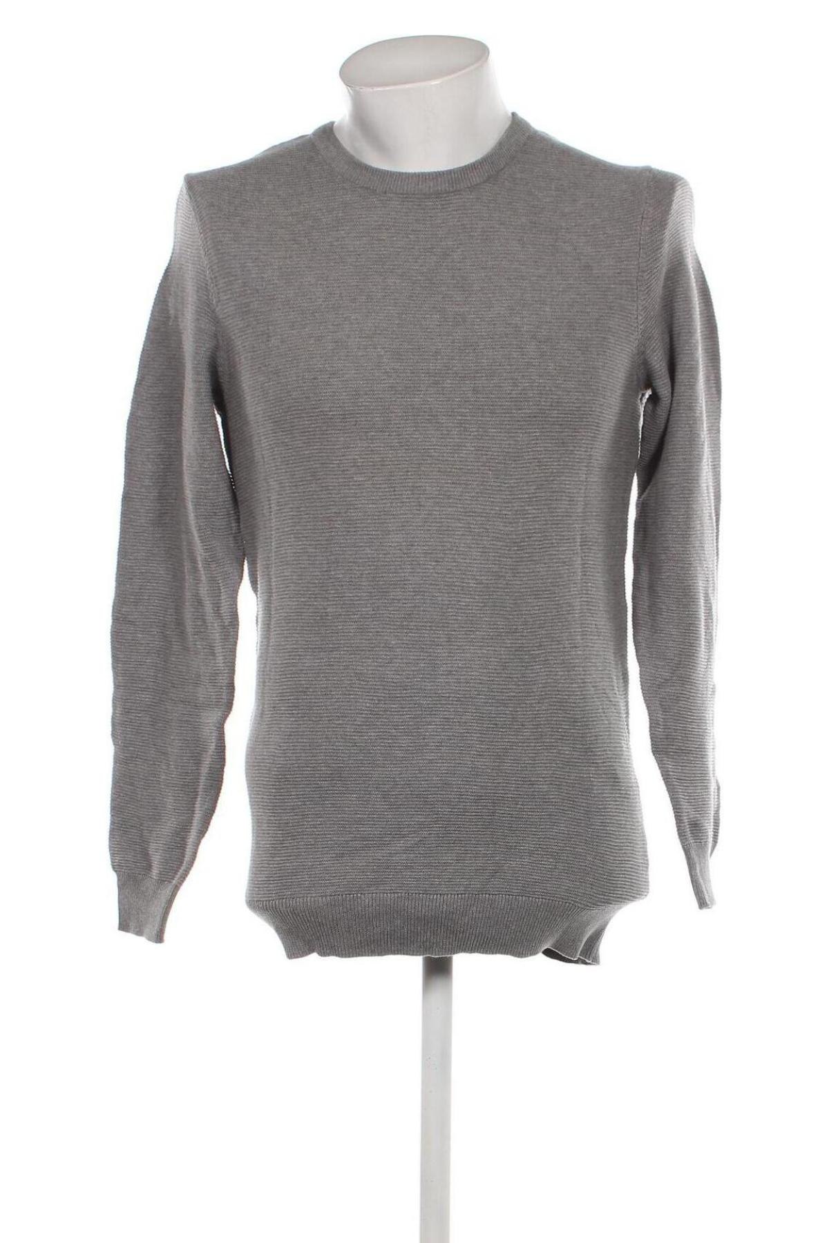 Herrenpullover Kiabi, Größe M, Farbe Grau, Preis 6,49 €