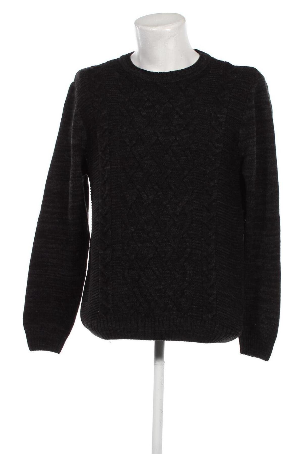 Мъжки пуловер LCW, Размер XL, Цвят Черен, Цена 14,79 лв.