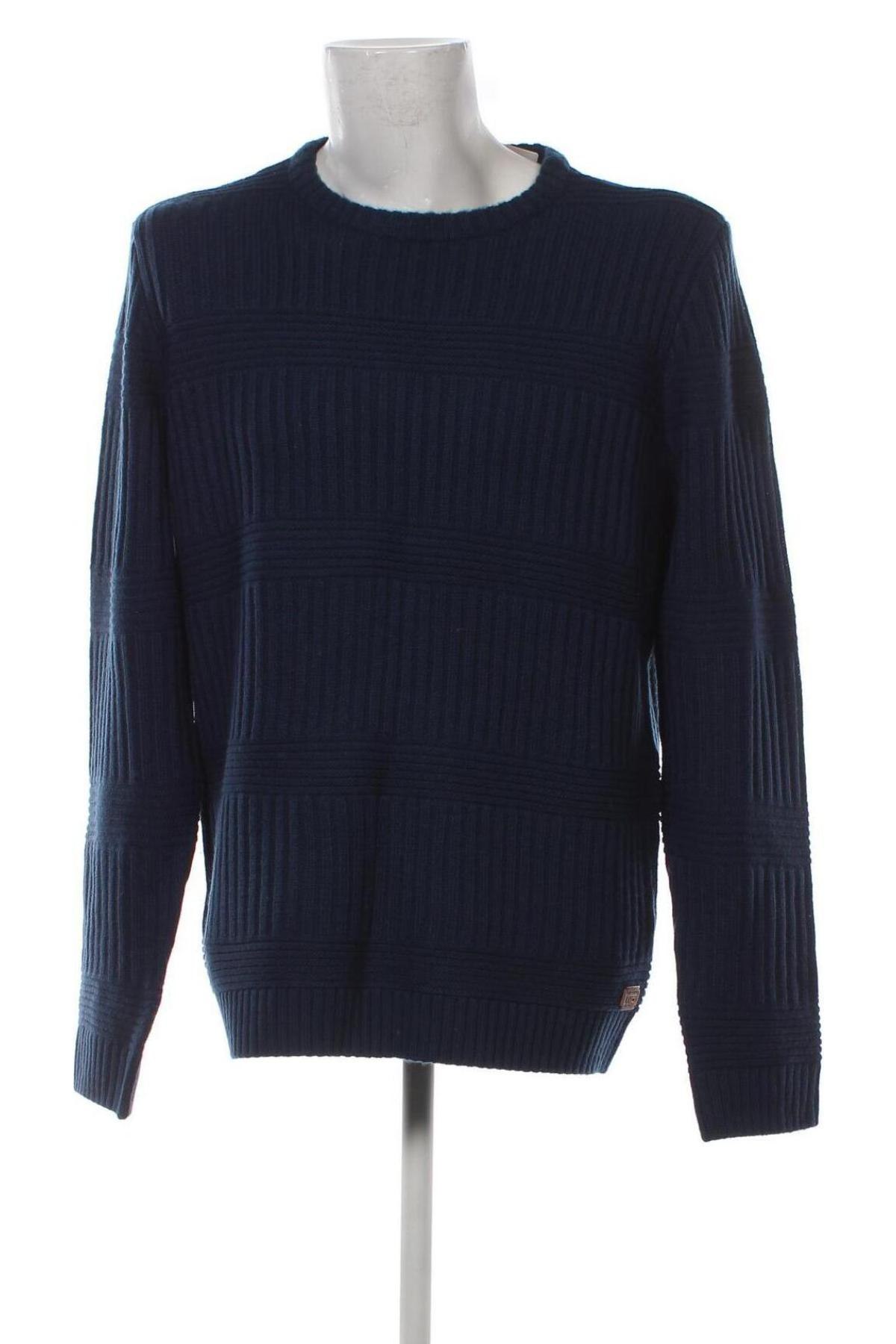 Мъжки пуловер Lee Cooper, Размер XXL, Цвят Син, Цена 91,34 лв.
