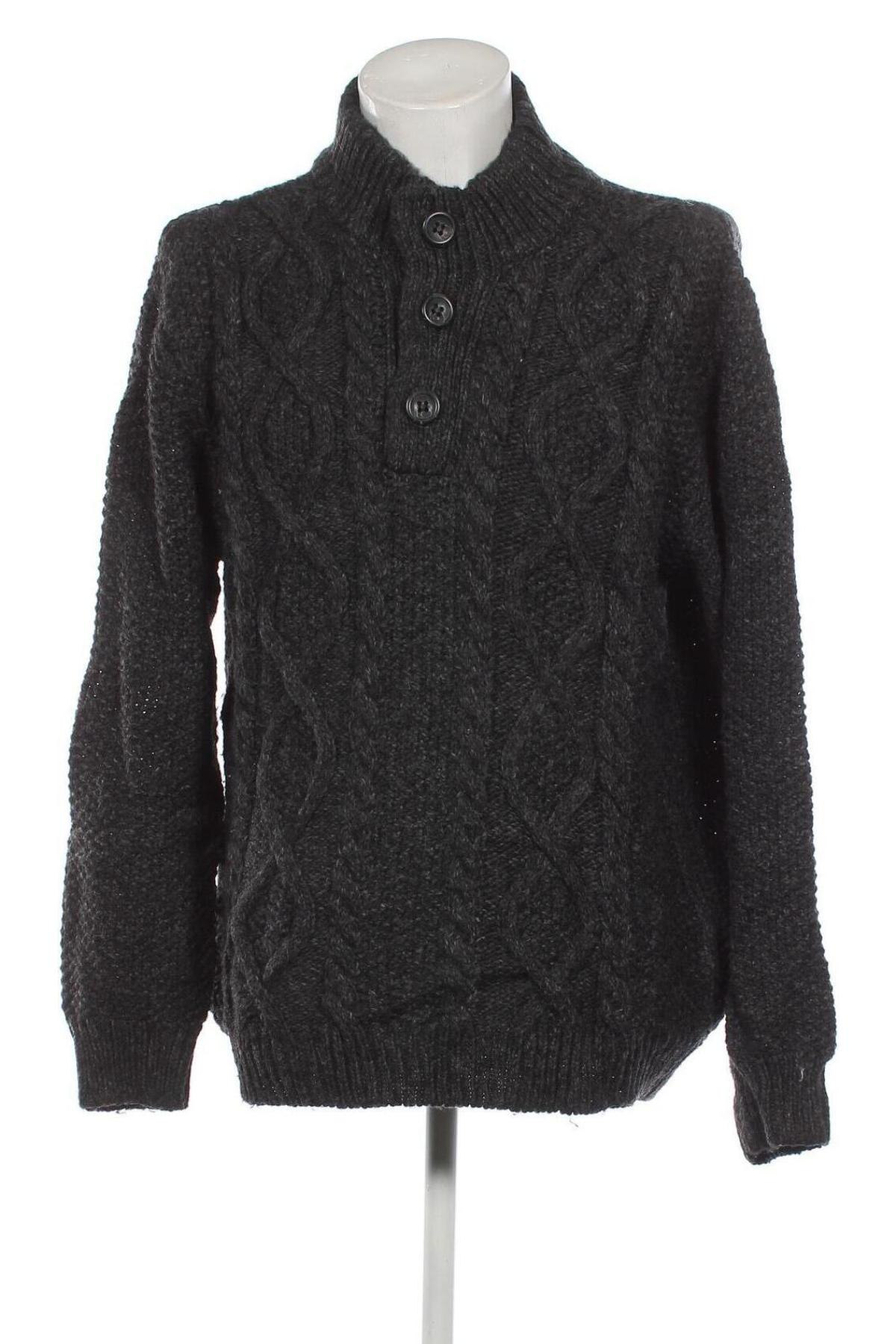 Мъжки пуловер Liv, Размер XXL, Цвят Сив, Цена 14,79 лв.