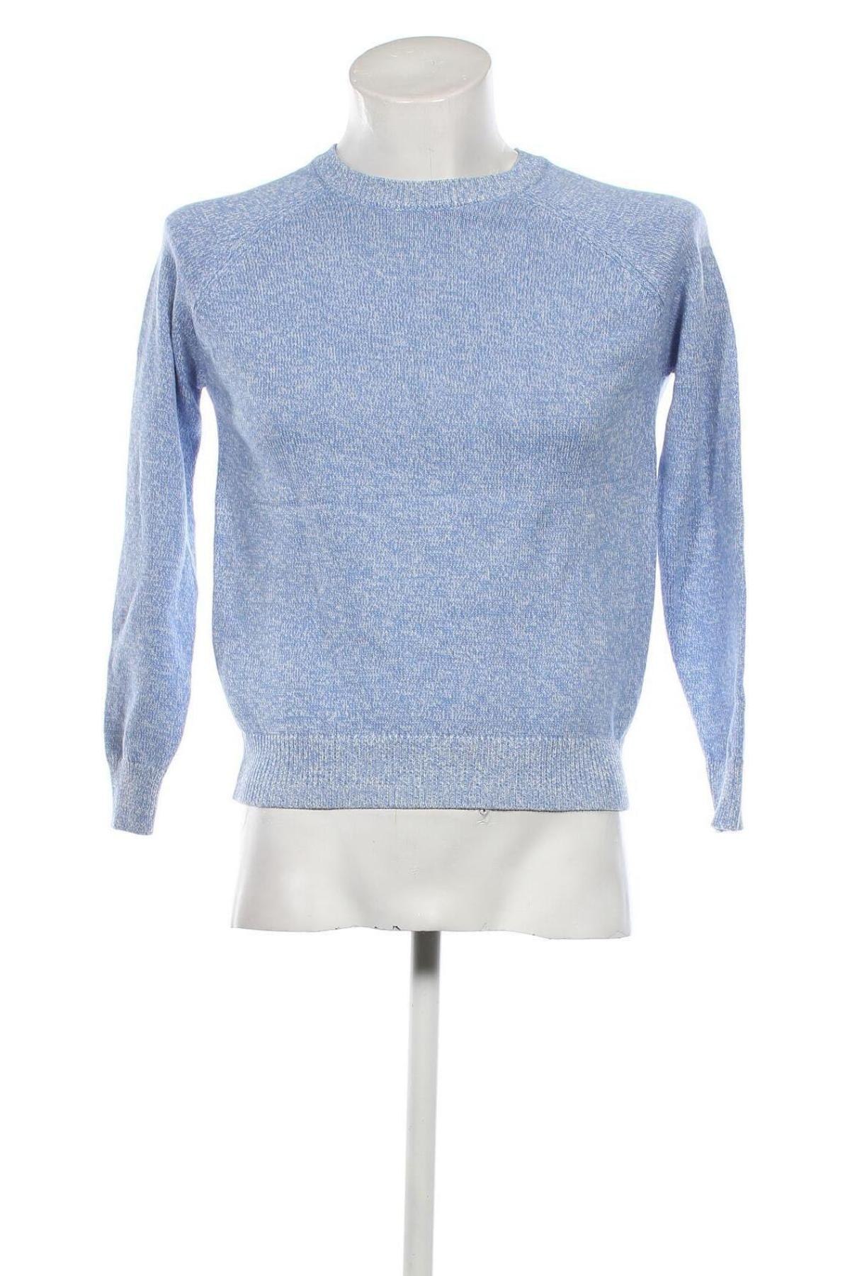 Мъжки пуловер Marks & Spencer, Размер S, Цвят Син, Цена 15,50 лв.