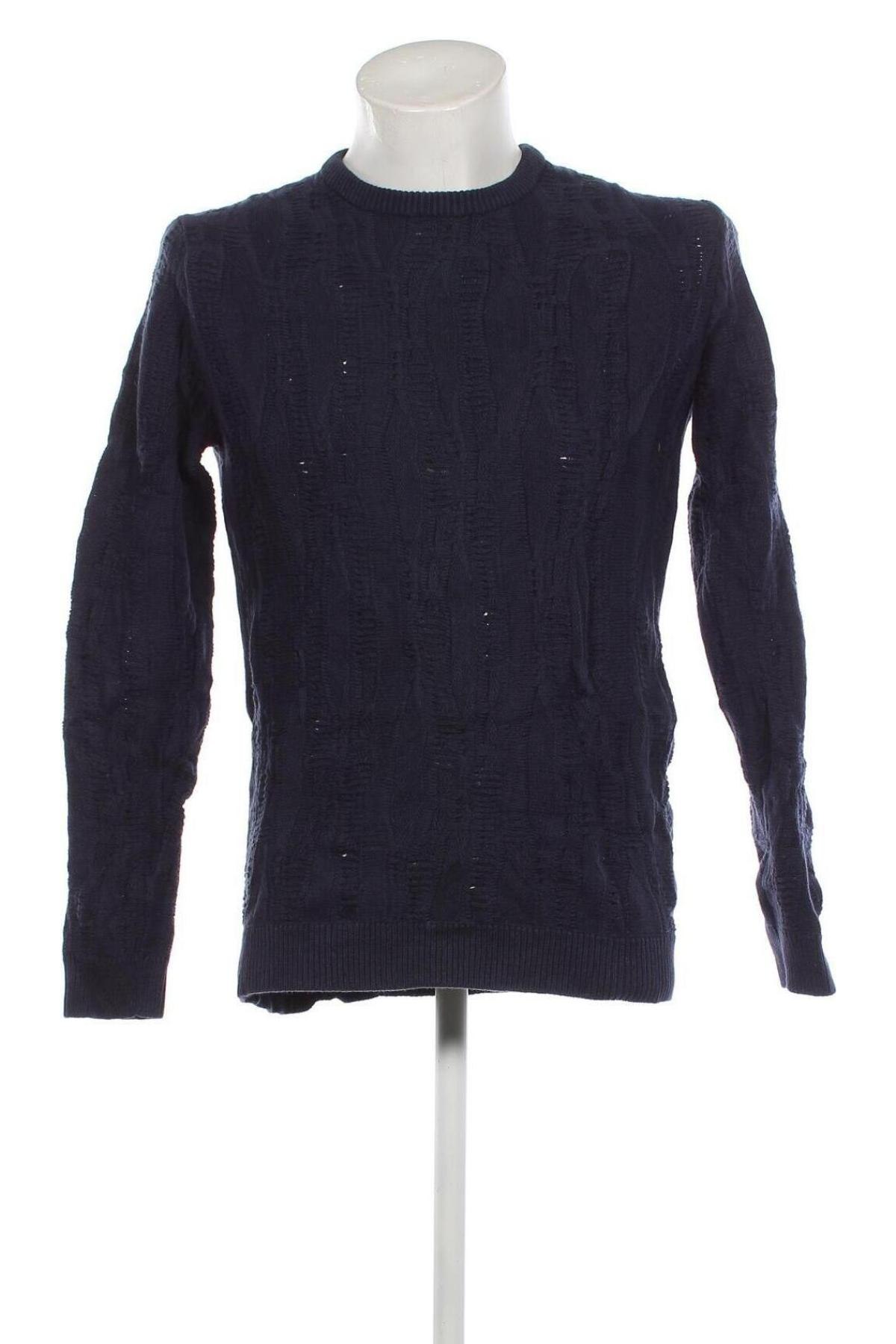 Ανδρικό πουλόβερ Minimum, Μέγεθος L, Χρώμα Μπλέ, Τιμή 15,34 €