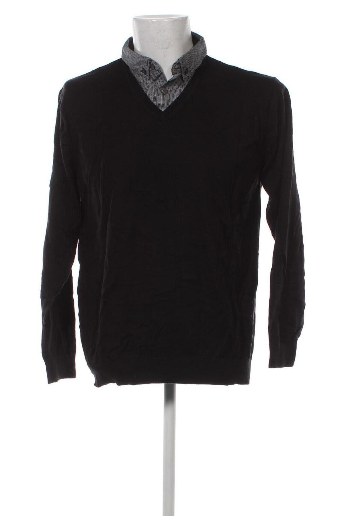 Ανδρικό πουλόβερ Next, Μέγεθος XL, Χρώμα Μαύρο, Τιμή 21,03 €