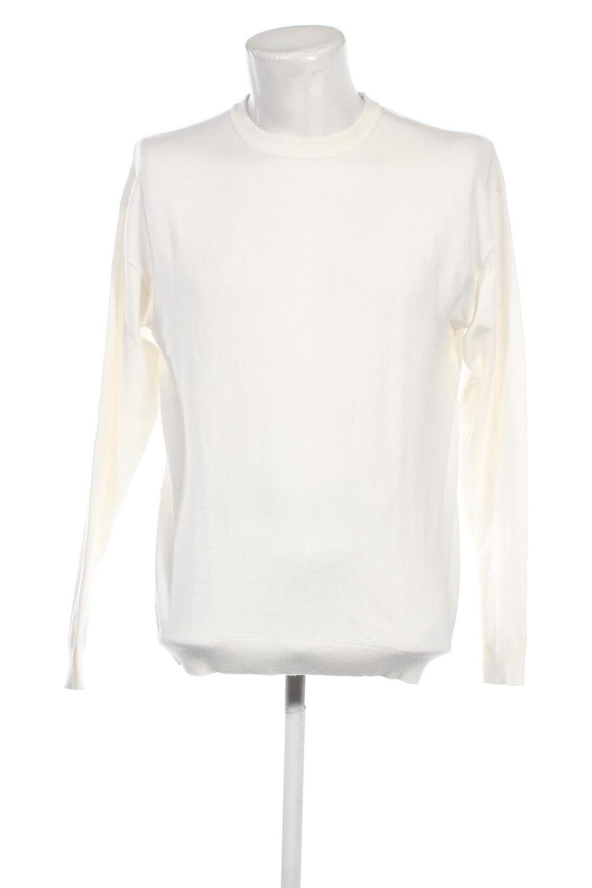 Ανδρικό πουλόβερ Originals By Jack & Jones, Μέγεθος M, Χρώμα Λευκό, Τιμή 11,51 €