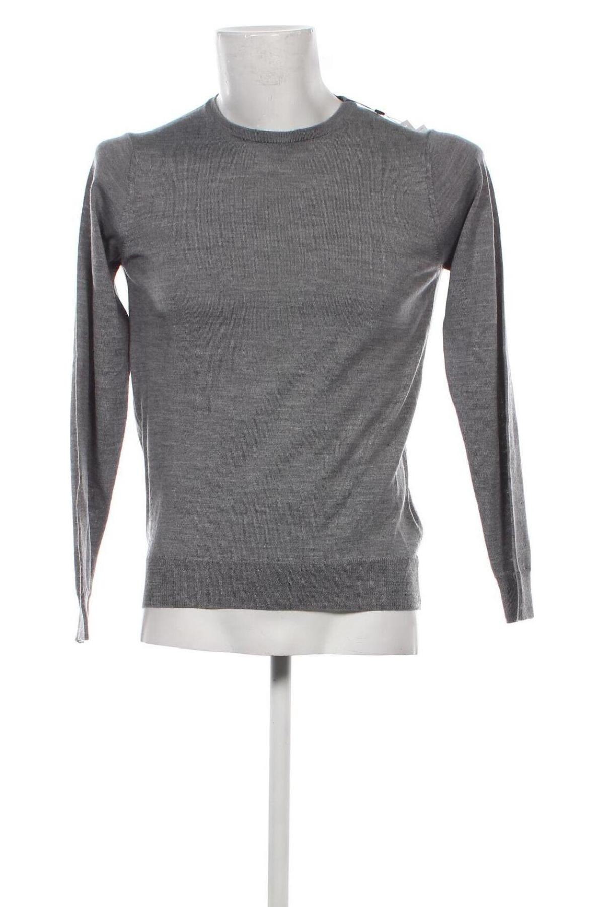 Ανδρικό πουλόβερ Oviesse, Μέγεθος S, Χρώμα Γκρί, Τιμή 9,25 €