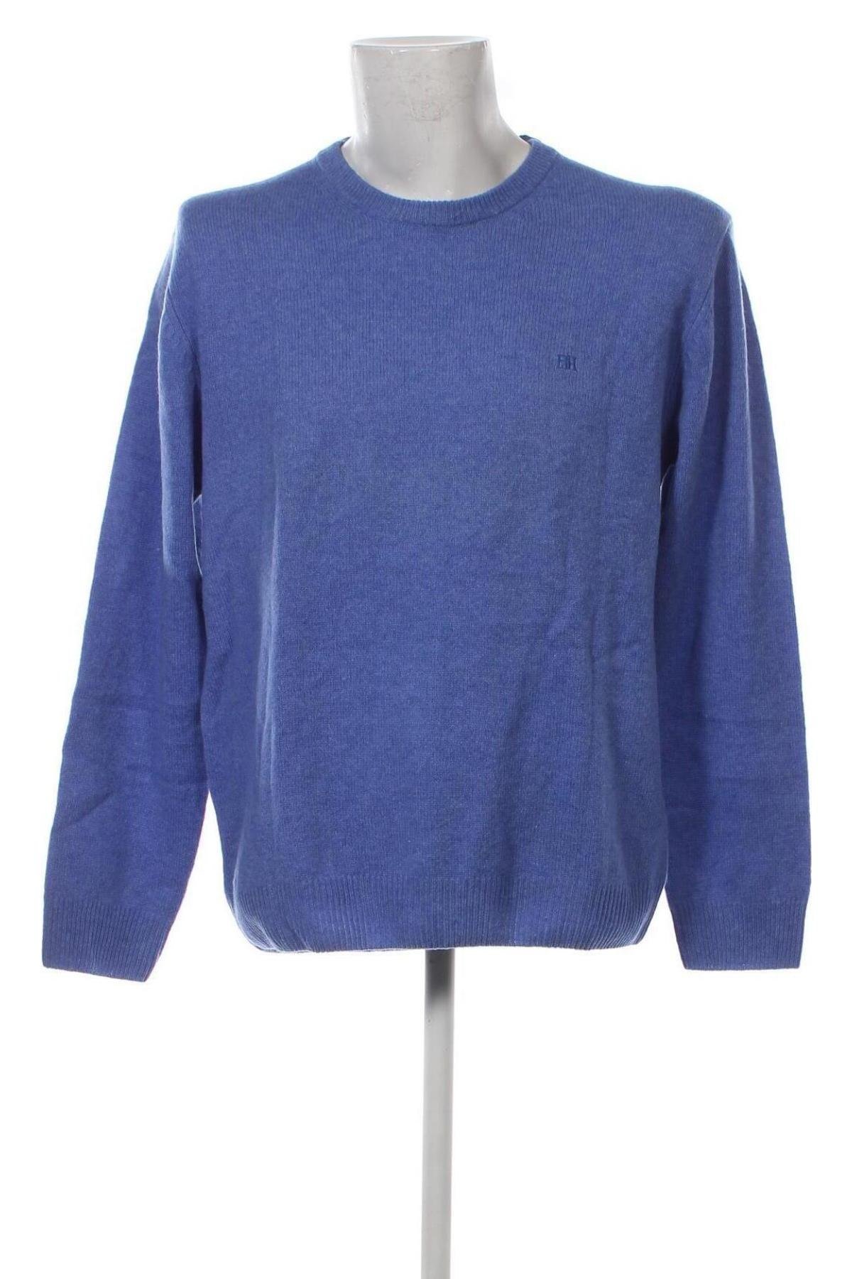 Ανδρικό πουλόβερ Pedro Del Hierro, Μέγεθος XL, Χρώμα Μπλέ, Τιμή 14,57 €