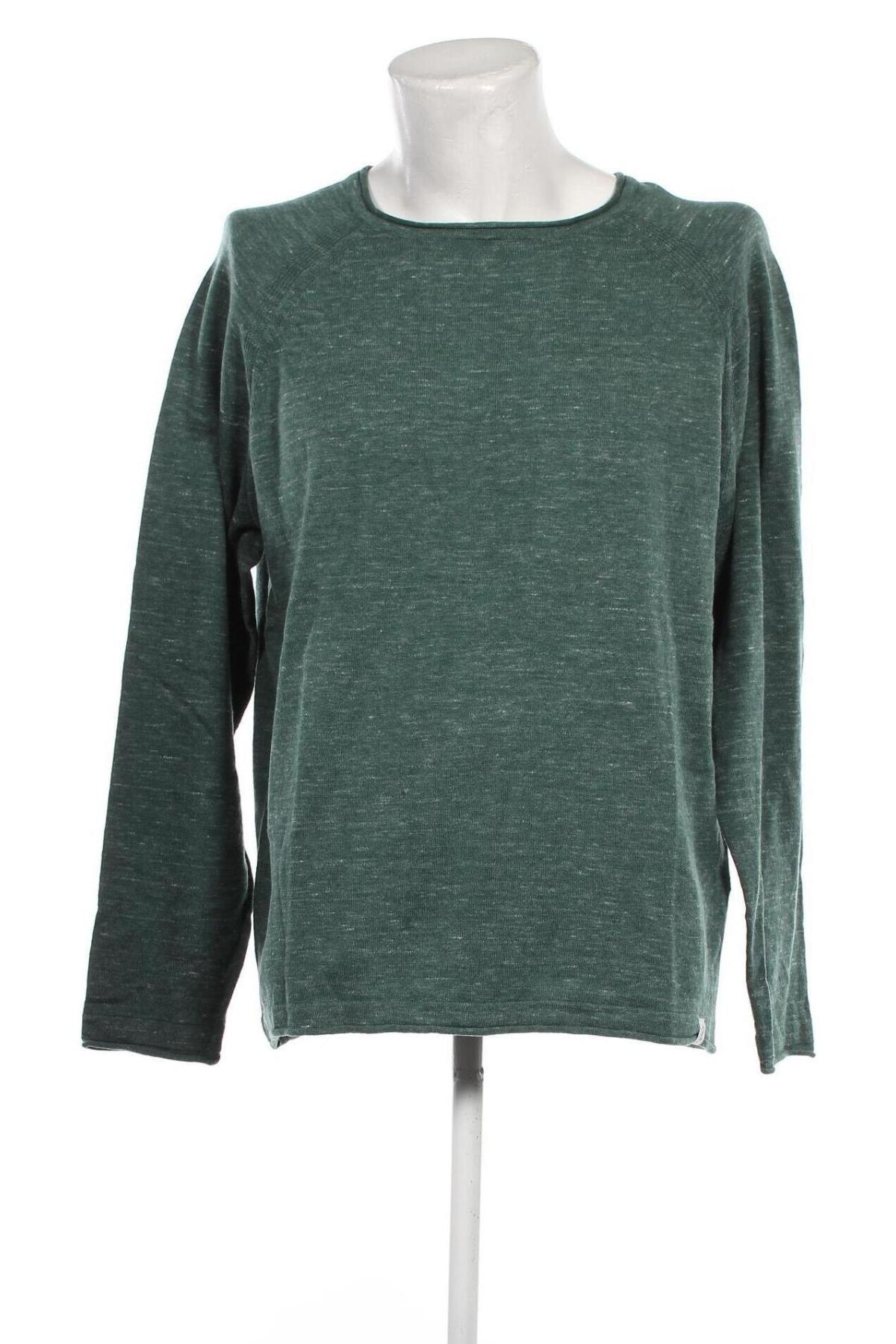 Мъжки пуловер Pier One, Размер 3XL, Цвят Зелен, Цена 23,00 лв.