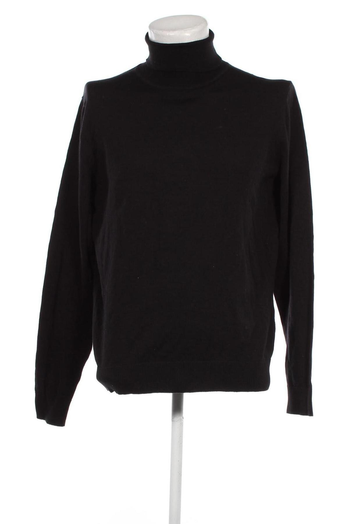 Ανδρικό πουλόβερ Pier One, Μέγεθος XL, Χρώμα Μαύρο, Τιμή 9,48 €