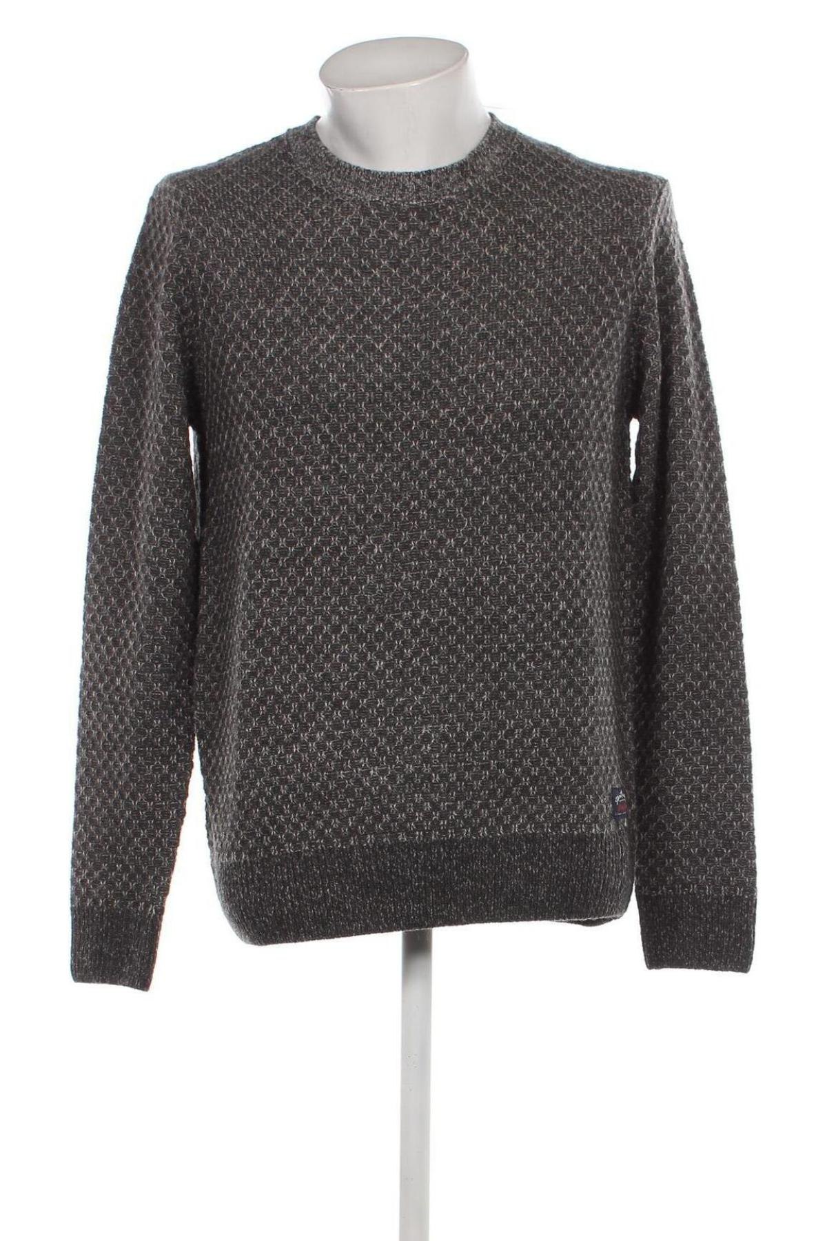 Мъжки пуловер Pier One, Размер L, Цвят Сив, Цена 17,94 лв.