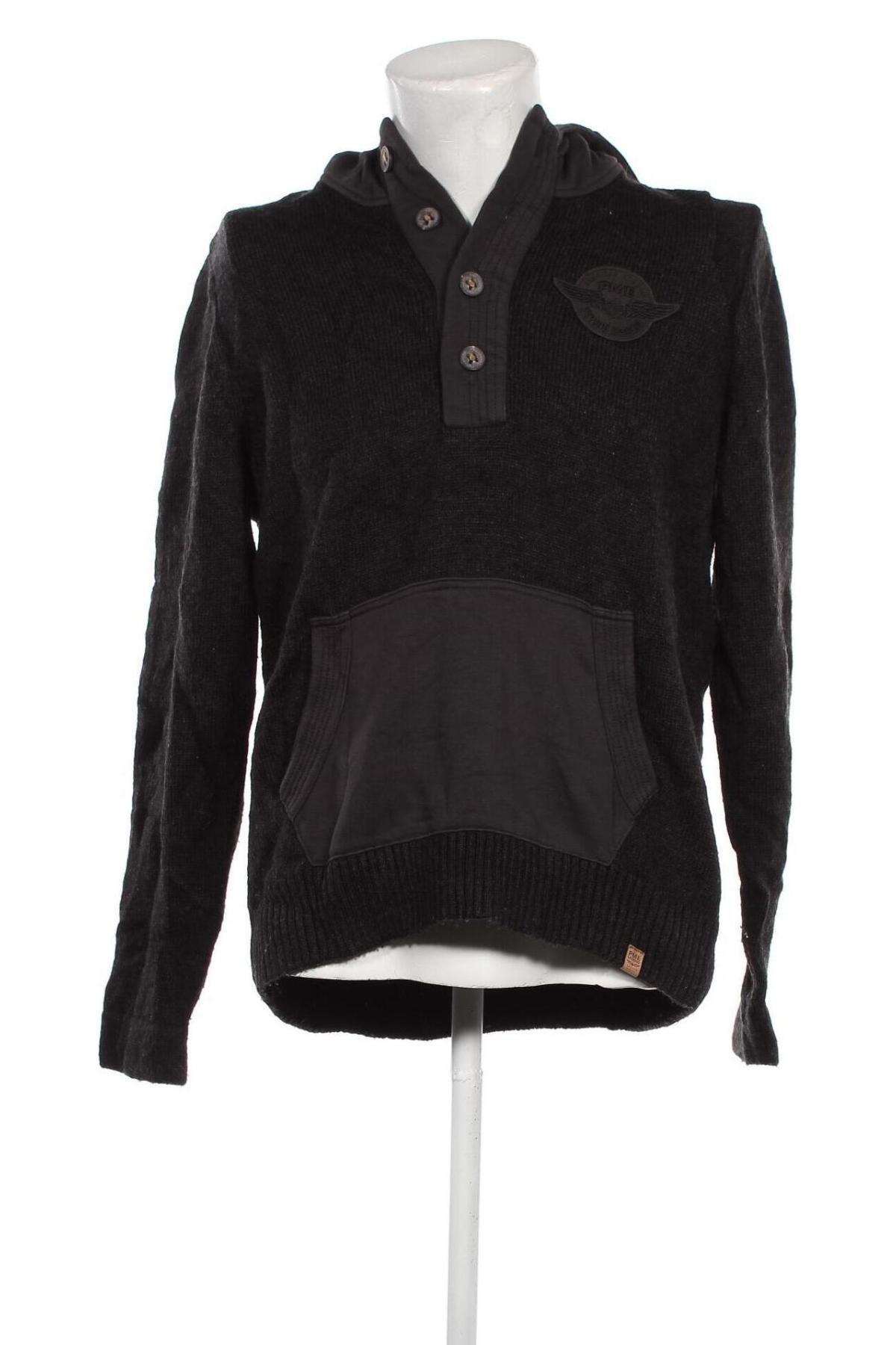 Мъжки пуловер Pme Legend, Размер L, Цвят Черен, Цена 48,98 лв.
