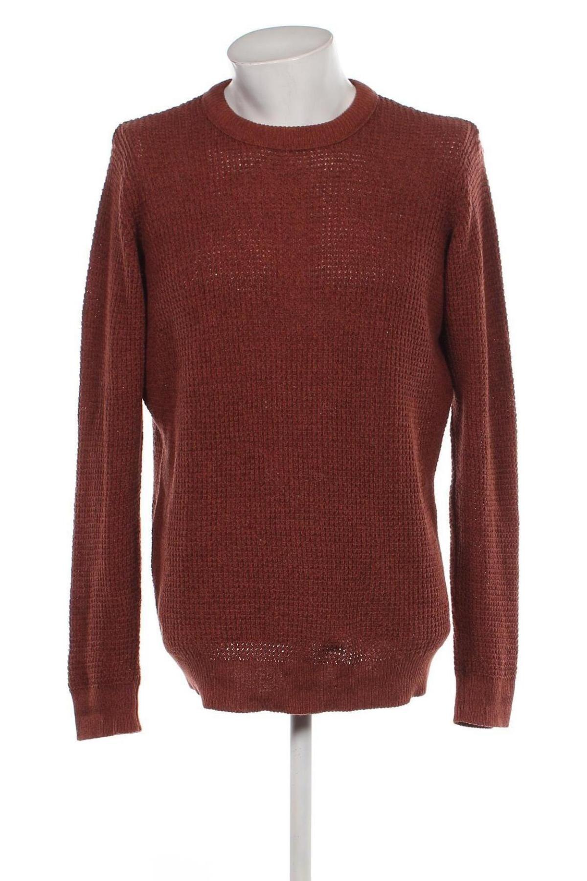 Мъжки пуловер Primark, Размер XL, Цвят Кафяв, Цена 15,66 лв.