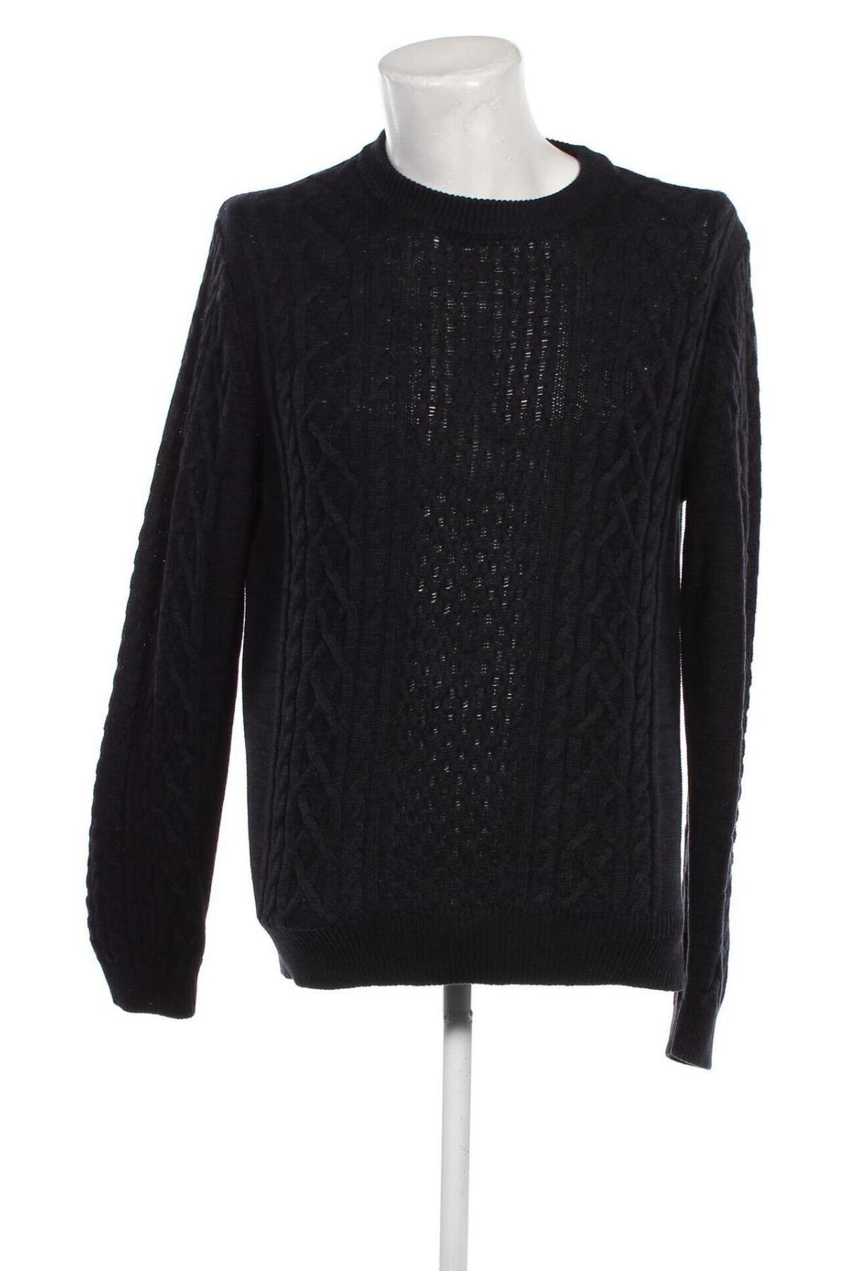 Ανδρικό πουλόβερ Primark, Μέγεθος L, Χρώμα Μπλέ, Τιμή 10,67 €