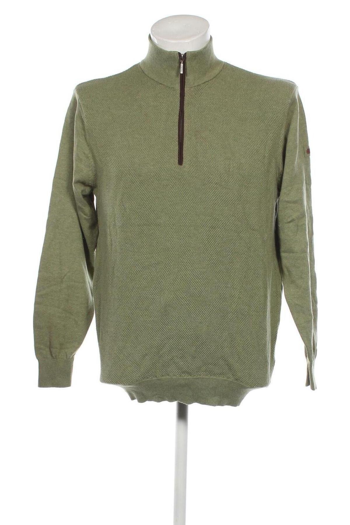 Мъжки пуловер Redmond, Размер L, Цвят Зелен, Цена 15,66 лв.