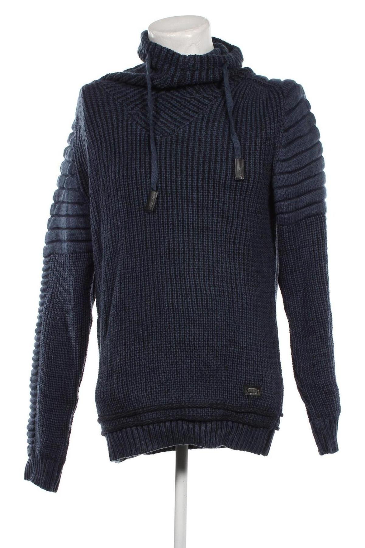 Ανδρικό πουλόβερ Rusty Neal, Μέγεθος XL, Χρώμα Μπλέ, Τιμή 11,36 €