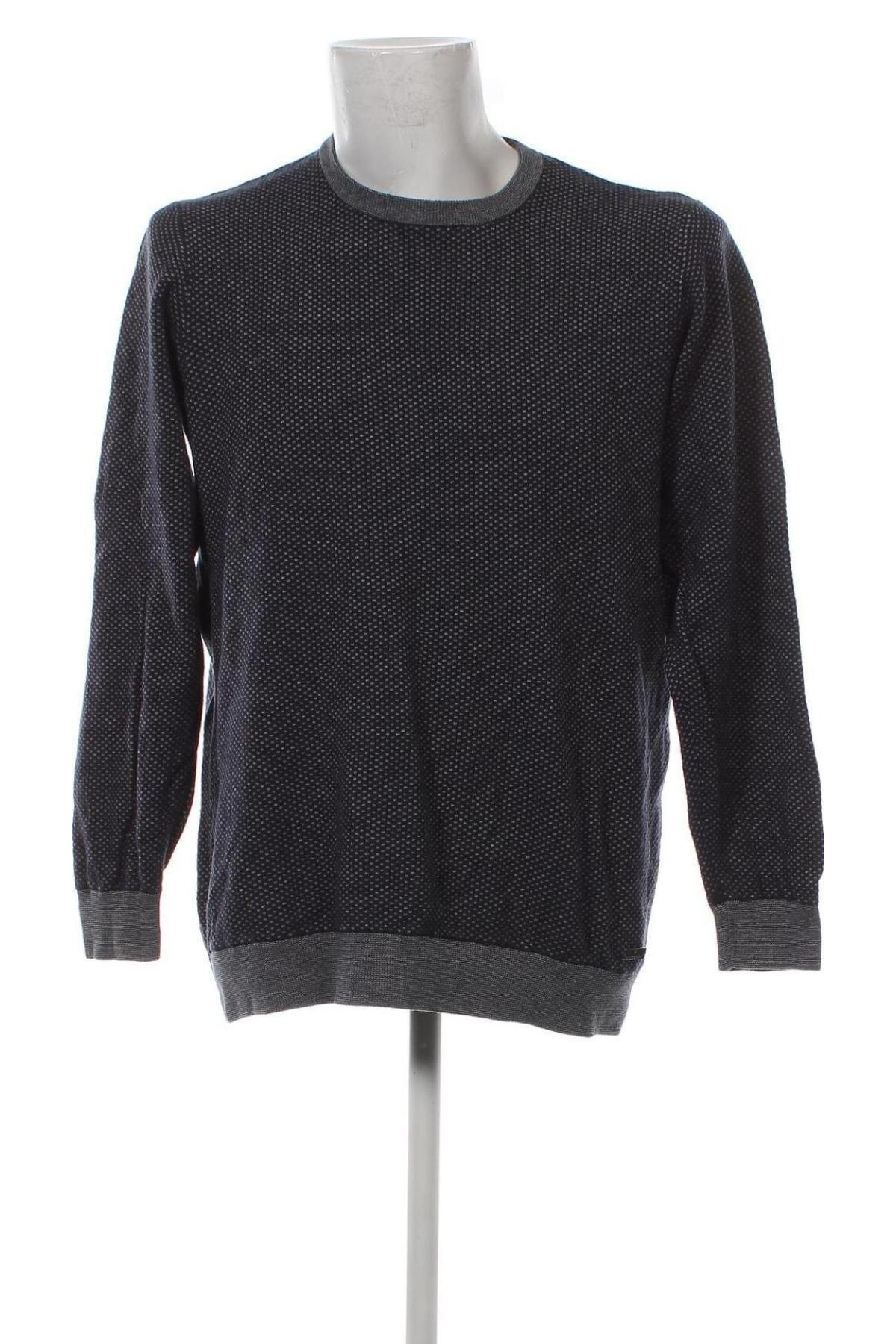 Мъжки пуловер Seidensticker, Размер XL, Цвят Син, Цена 9,86 лв.