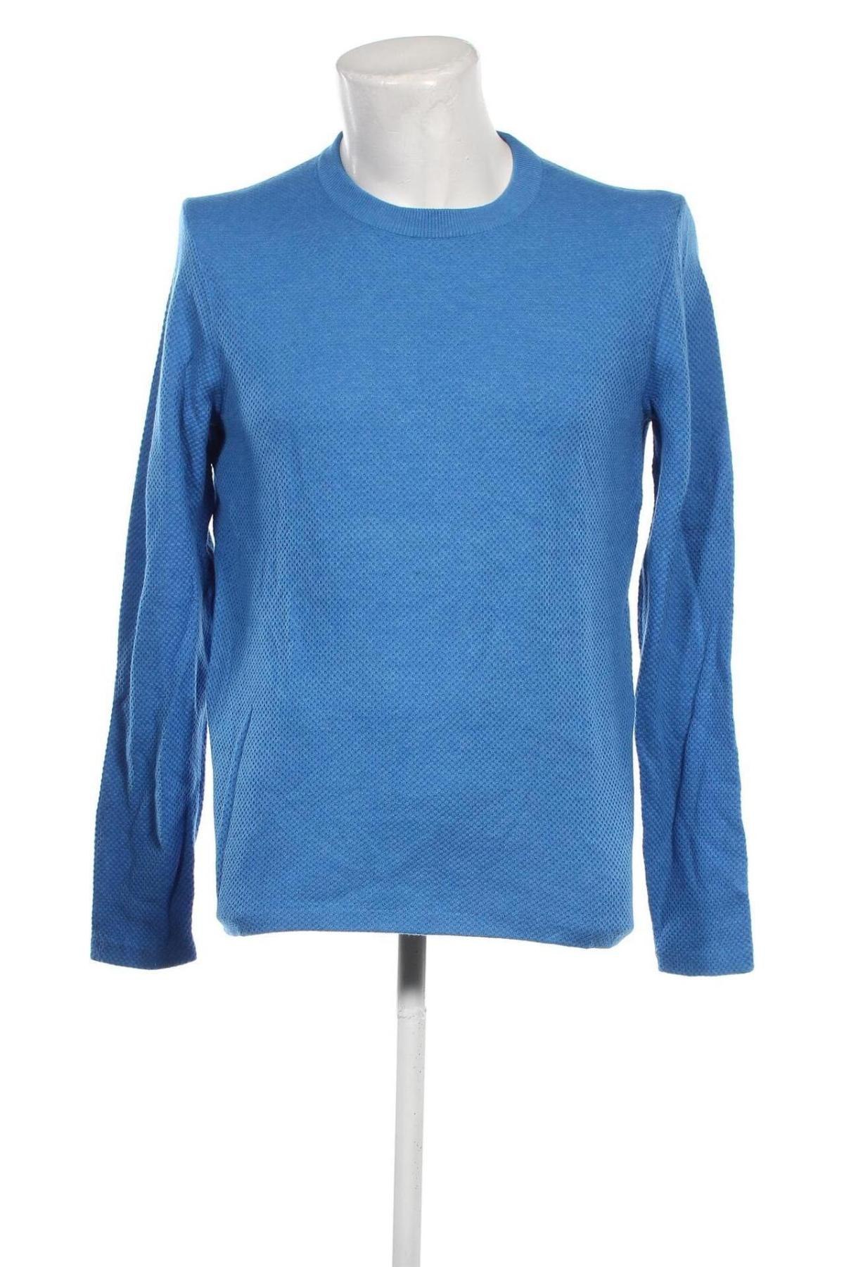 Мъжки пуловер Sondag & Sons, Размер M, Цвят Син, Цена 20,70 лв.
