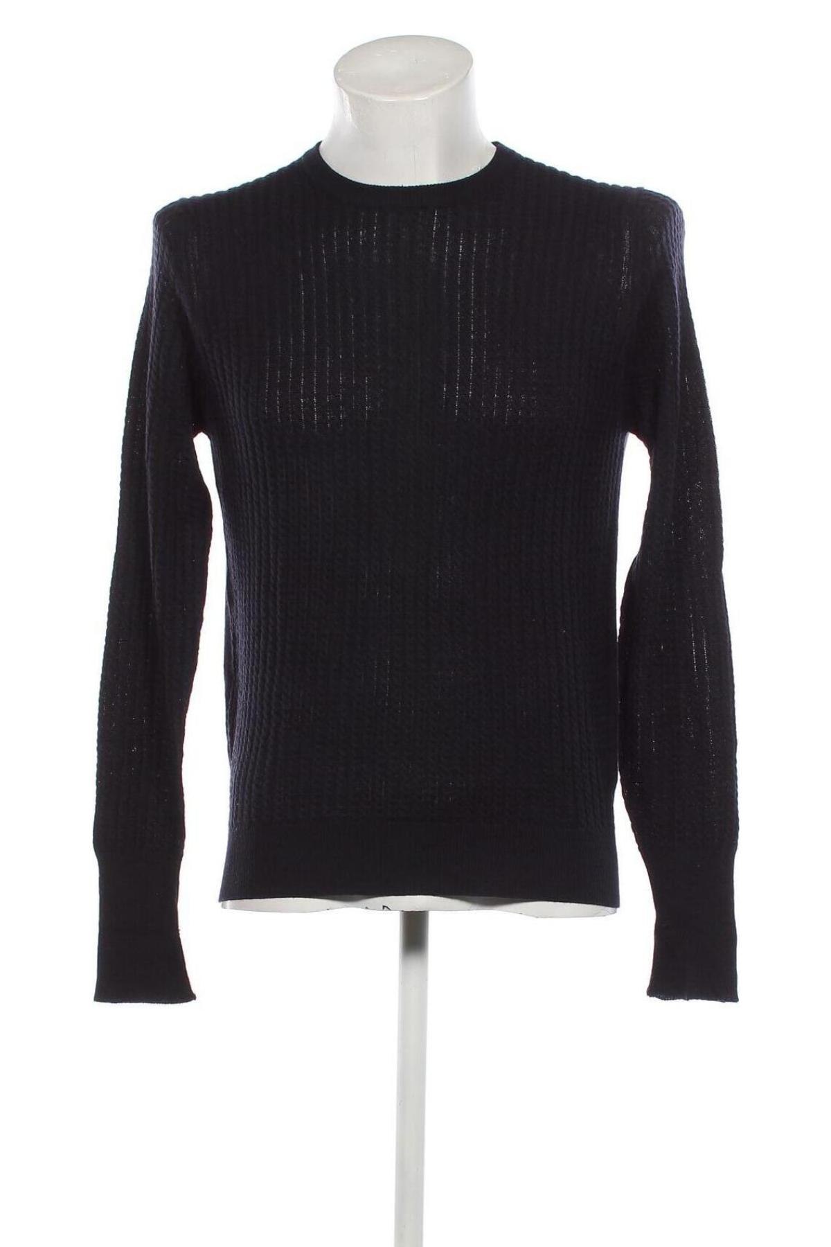 Ανδρικό πουλόβερ Sonny Bono, Μέγεθος M, Χρώμα Μπλέ, Τιμή 8,07 €