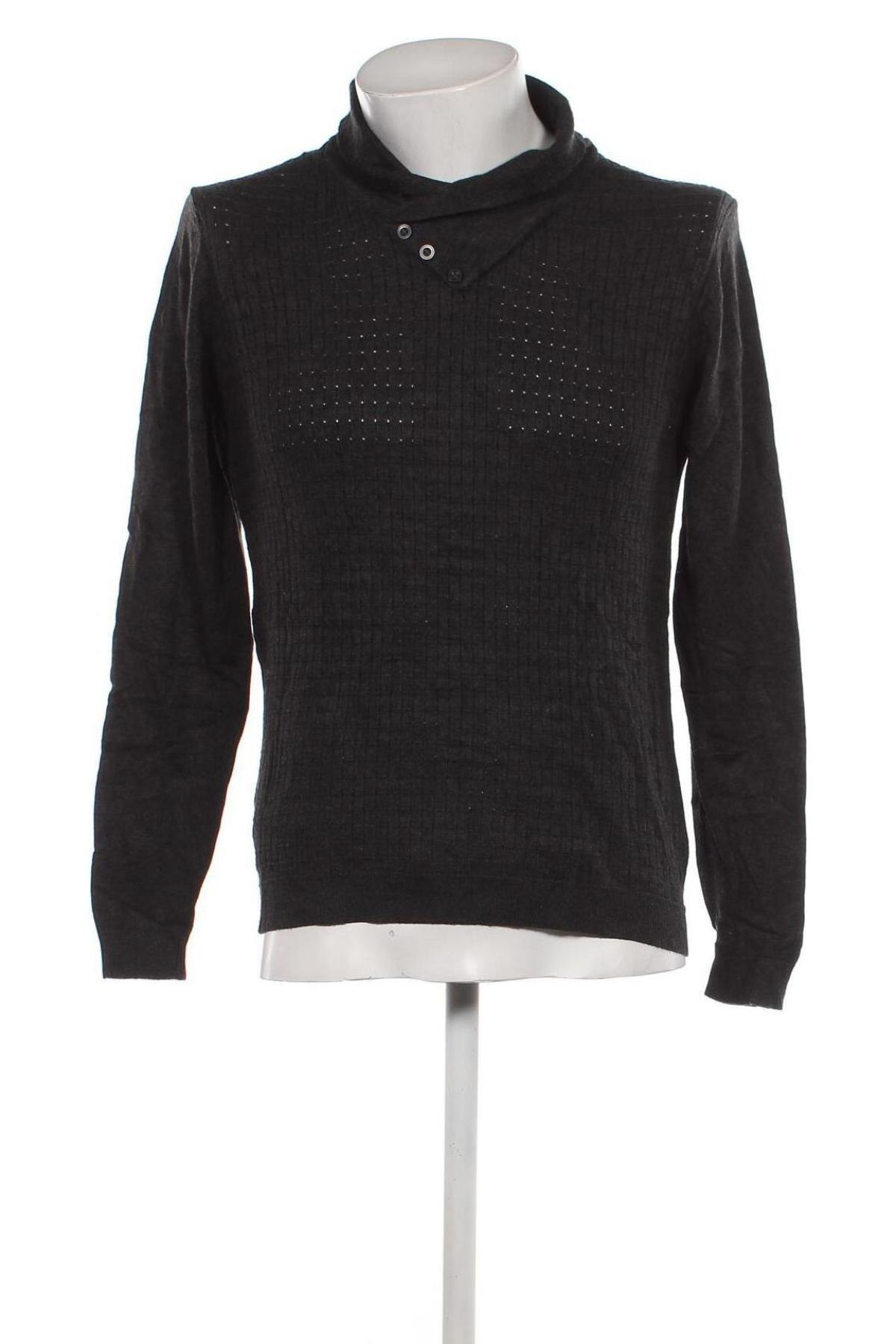 Мъжки пуловер Sonny Bono, Размер XL, Цвят Сив, Цена 29,00 лв.