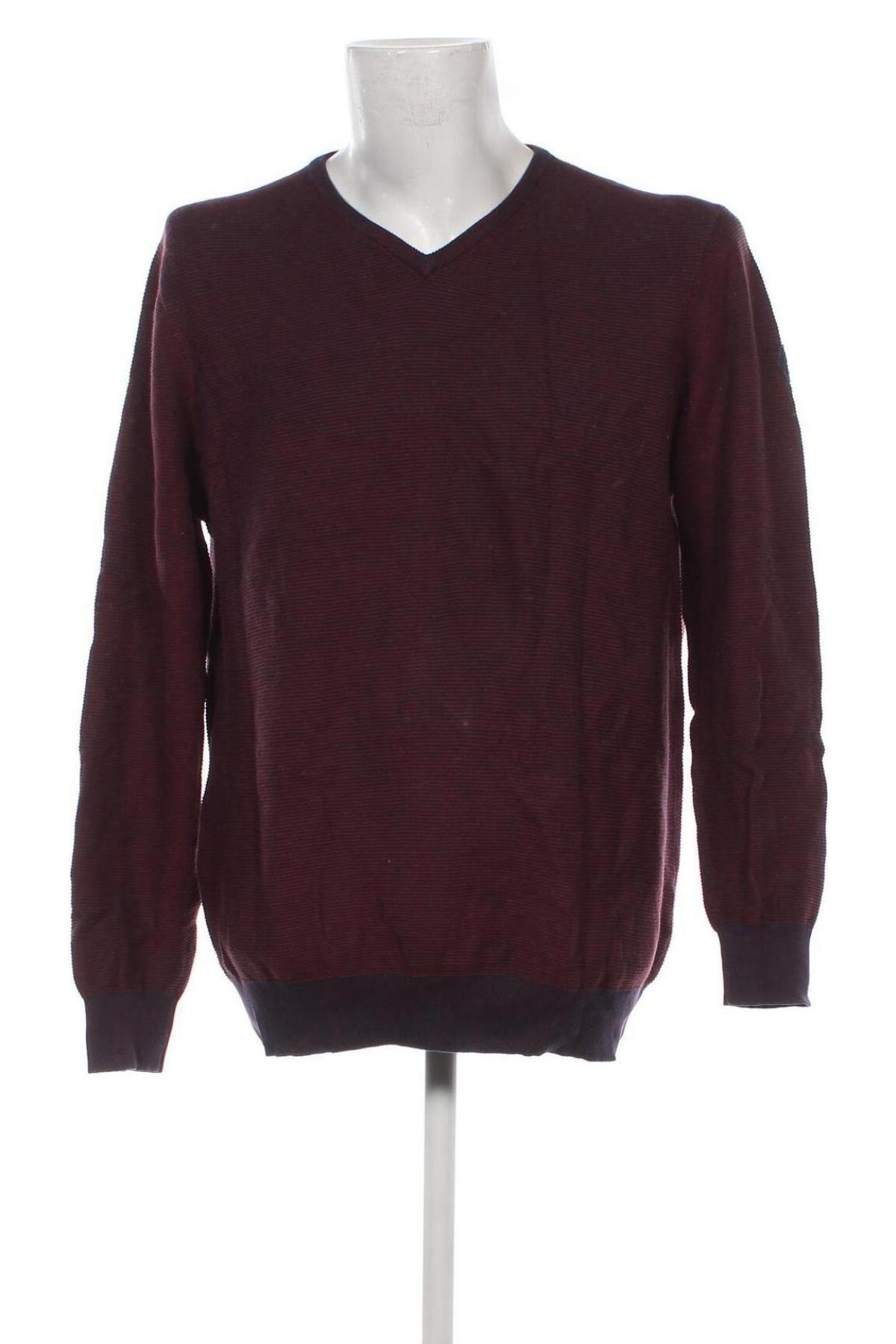 Ανδρικό πουλόβερ State Of Art, Μέγεθος XL, Χρώμα Κόκκινο, Τιμή 23,39 €