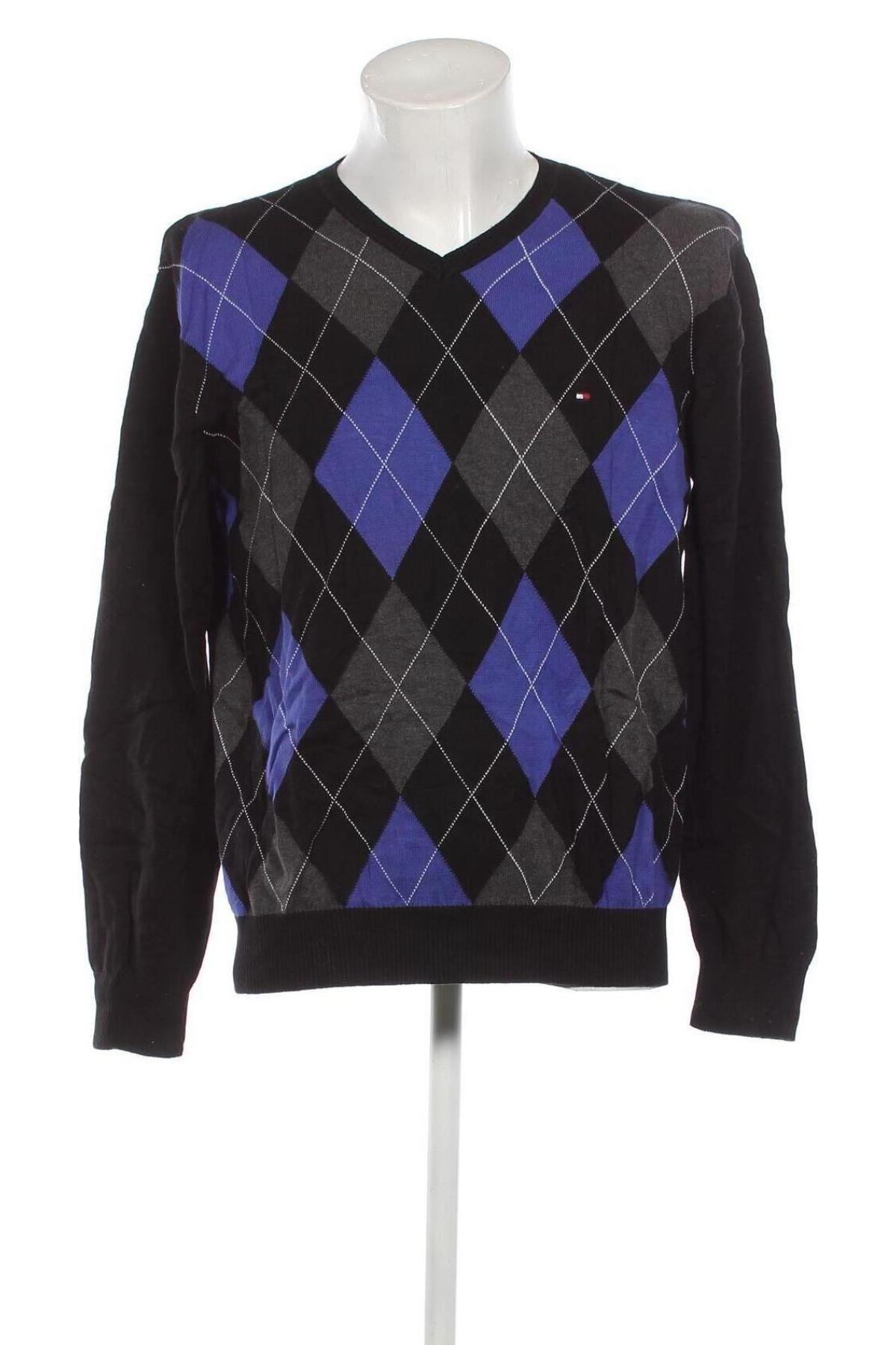 Мъжки пуловер Tommy Hilfiger, Размер L, Цвят Многоцветен, Цена 42,24 лв.
