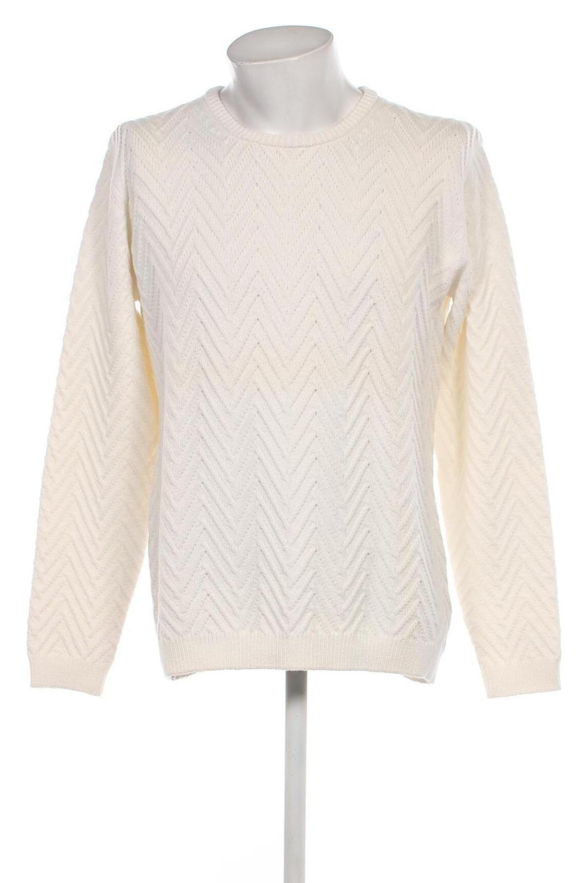Мъжки пуловер Toni Gard, Размер XL, Цвят Бял, Цена 75,60 лв.