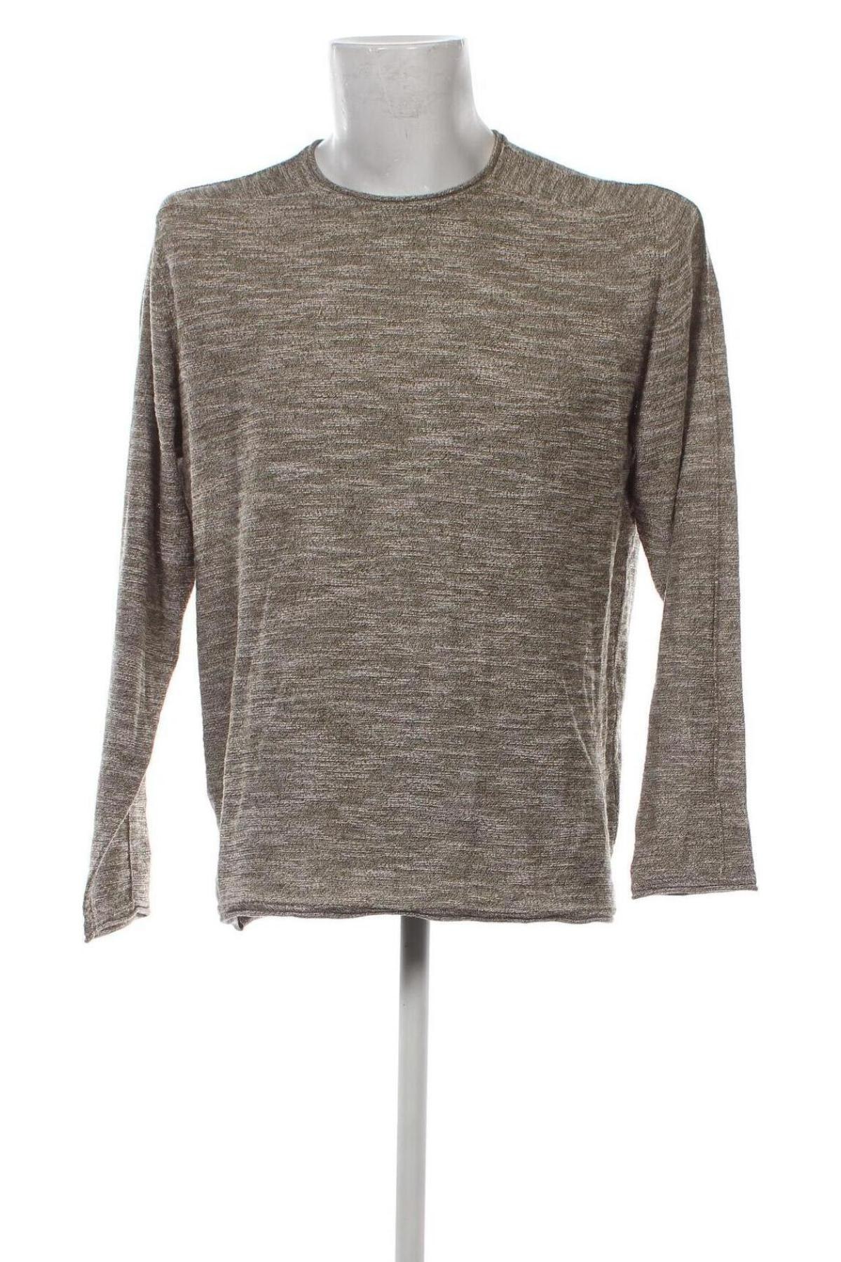Мъжки пуловер United Colors Of Benetton, Размер XL, Цвят Кафяв, Цена 34,00 лв.