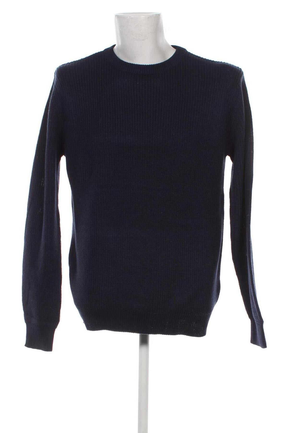 Ανδρικό πουλόβερ Urban Classics, Μέγεθος M, Χρώμα Μπλέ, Τιμή 15,48 €