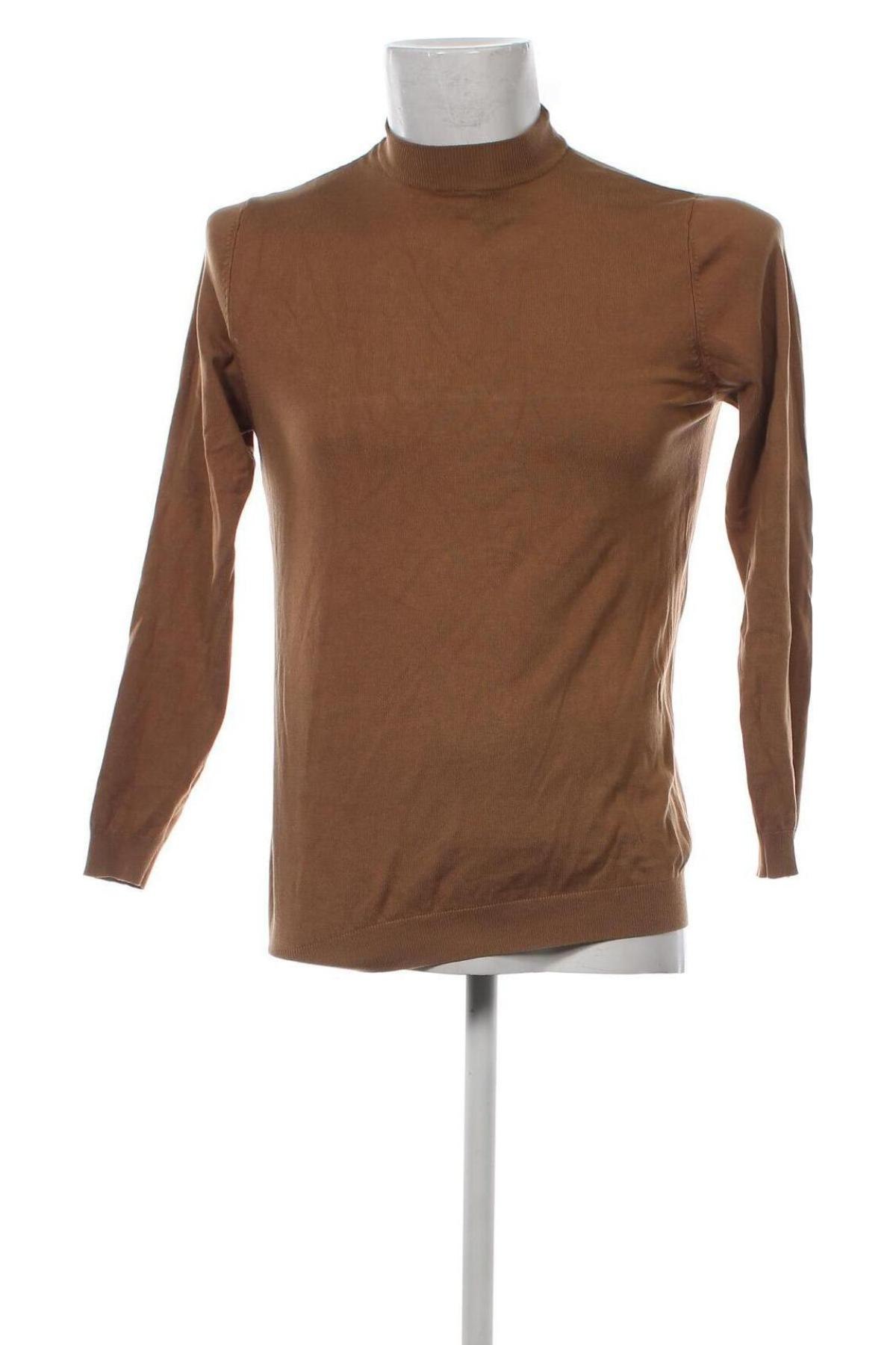 Ανδρικό πουλόβερ Zara, Μέγεθος S, Χρώμα  Μπέζ, Τιμή 8,84 €
