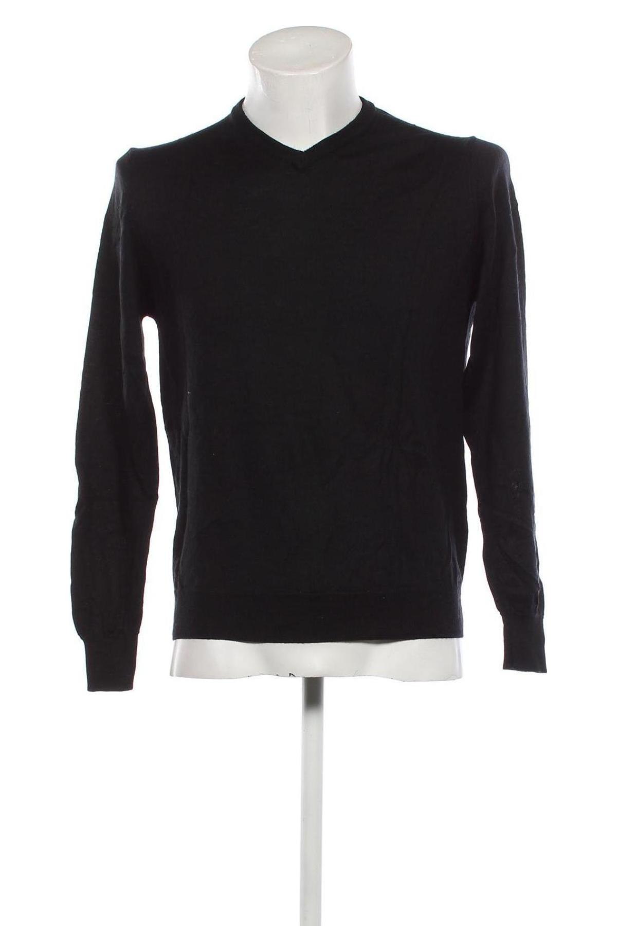 Ανδρικό πουλόβερ Zara, Μέγεθος L, Χρώμα Μαύρο, Τιμή 7,12 €