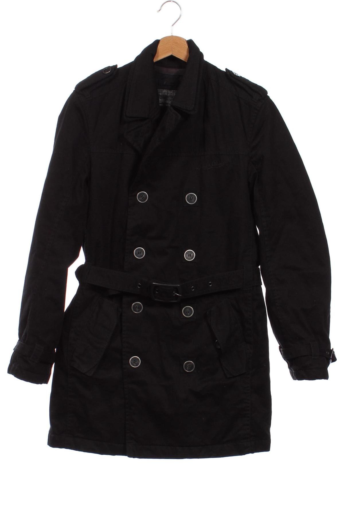 Pánský přechodný kabát  Q/S by S.Oliver, Velikost S, Barva Černá, Cena  904,00 Kč