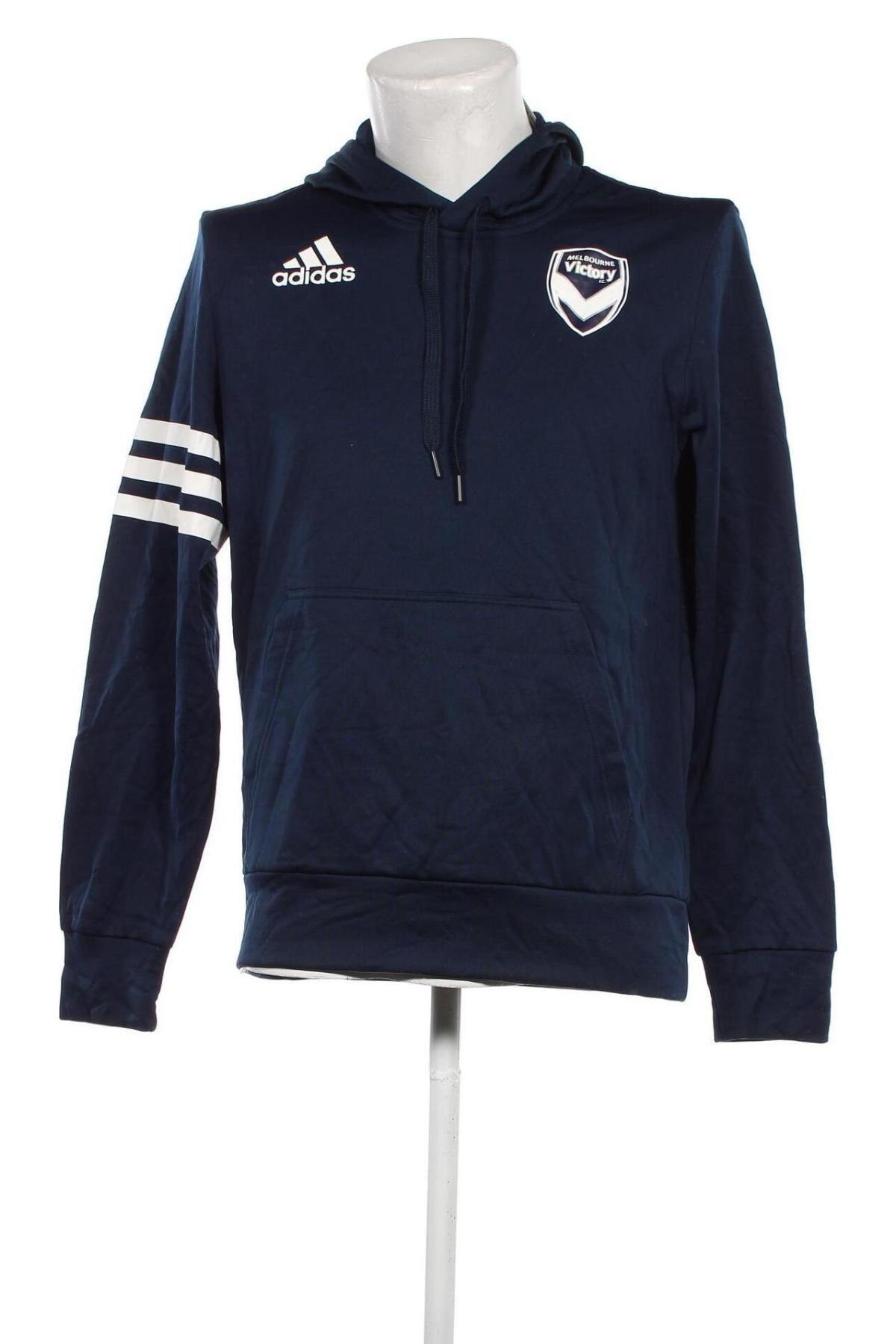 Ανδρικό φούτερ Adidas, Μέγεθος M, Χρώμα Μπλέ, Τιμή 34,02 €