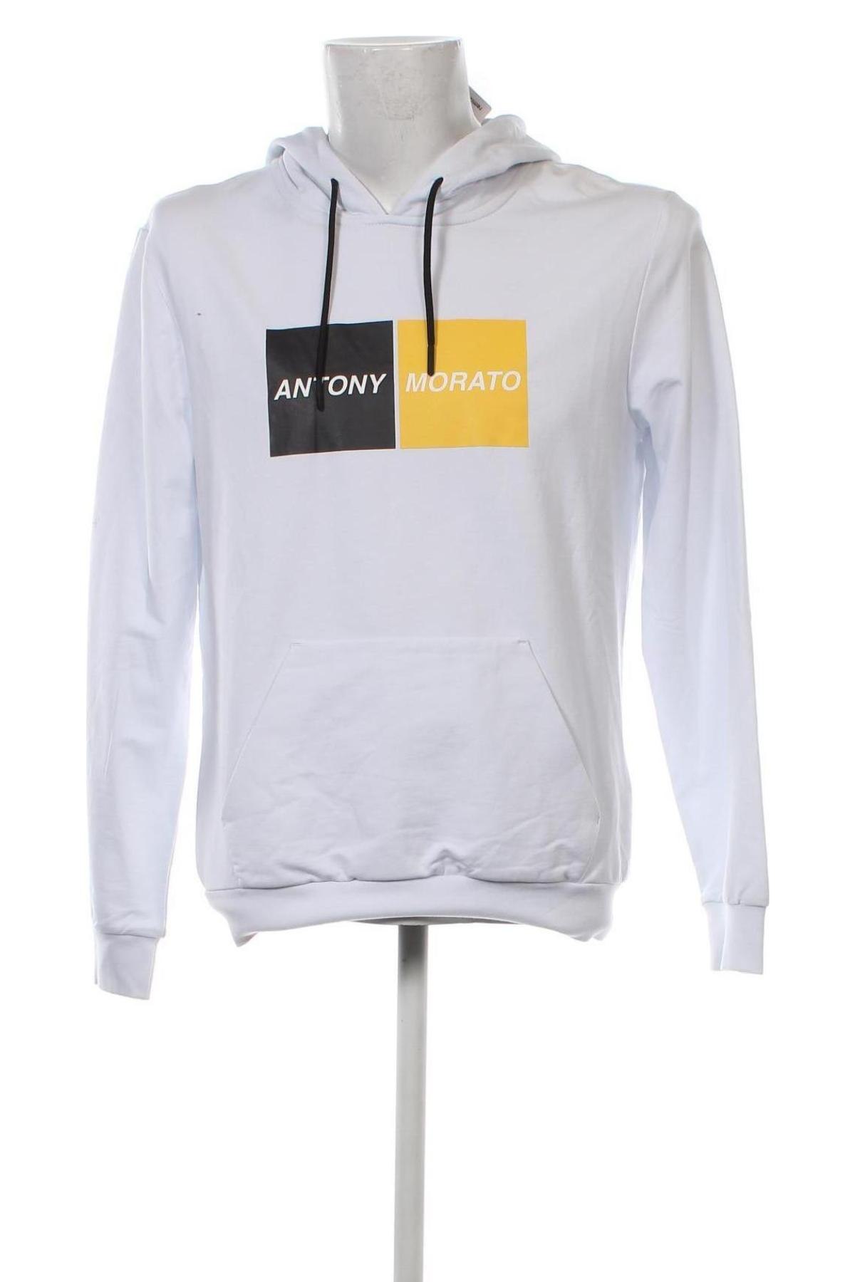 Herren Sweatshirt Antony Morato, Größe L, Farbe Weiß, Preis € 60,08