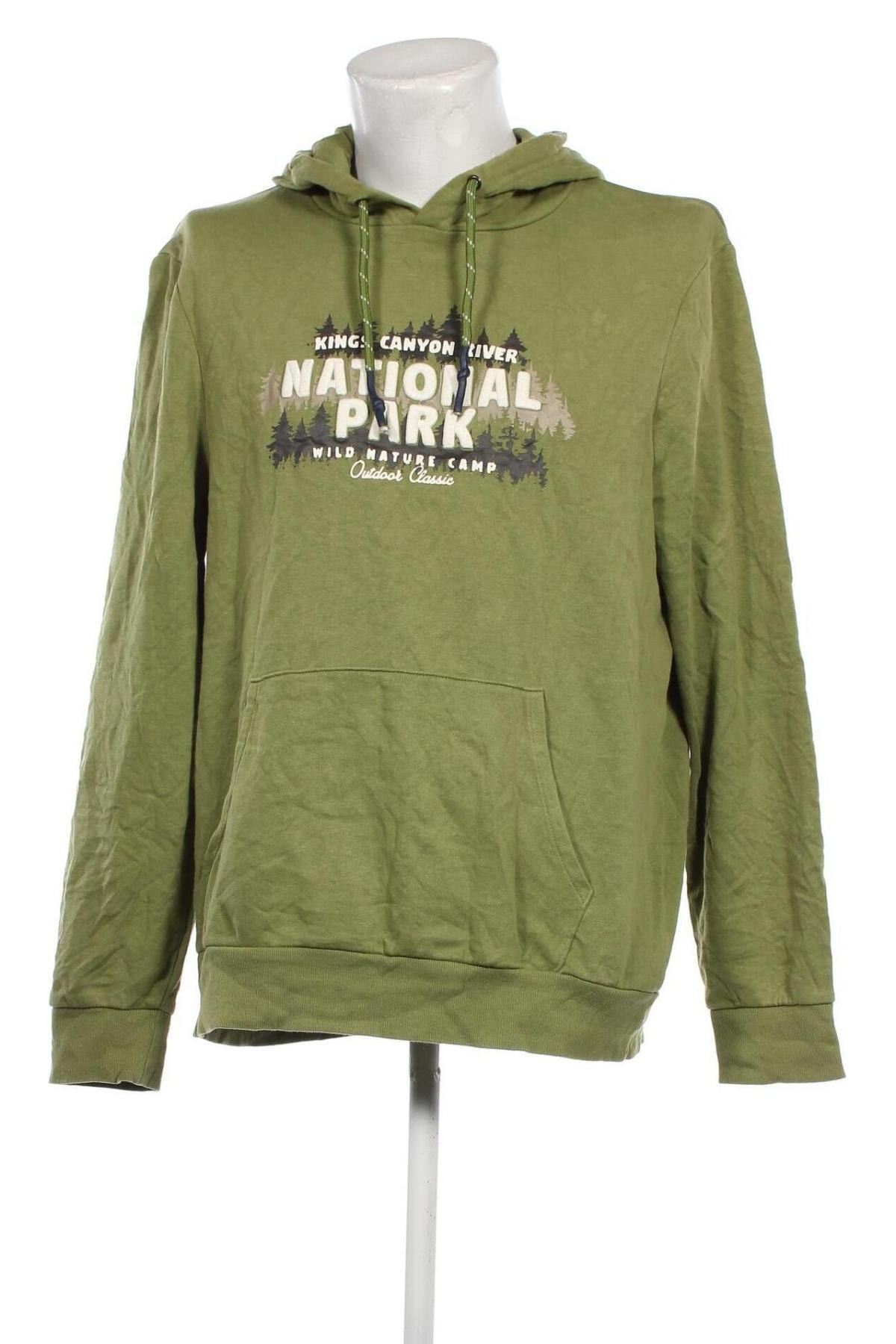 Herren Sweatshirt C&A, Größe M, Farbe Grün, Preis € 10,29