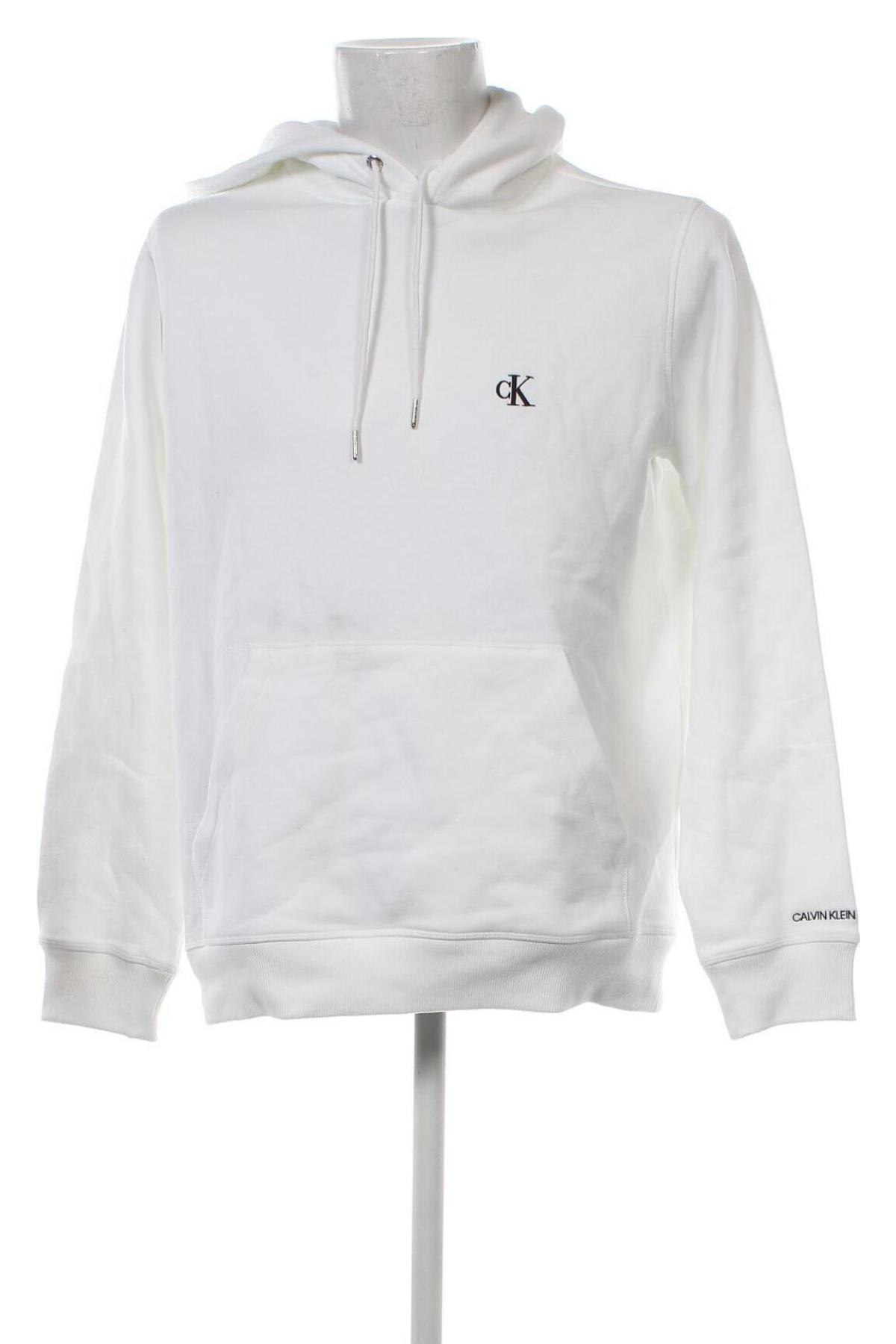 Męska bluza Calvin Klein Jeans, Rozmiar XL, Kolor Biały, Cena 339,24 zł