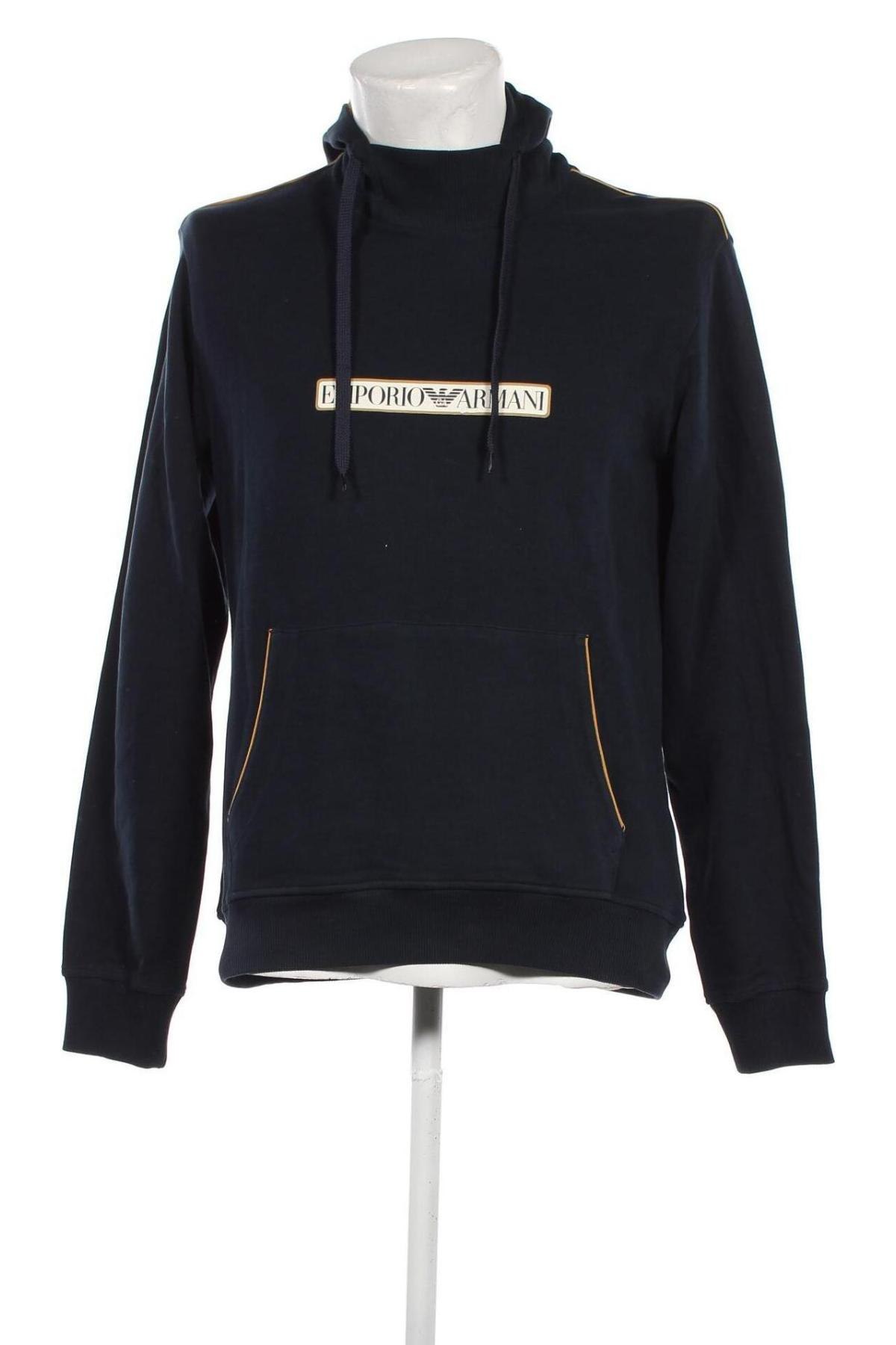 Herren Sweatshirt Emporio Armani, Größe M, Farbe Blau, Preis € 117,84