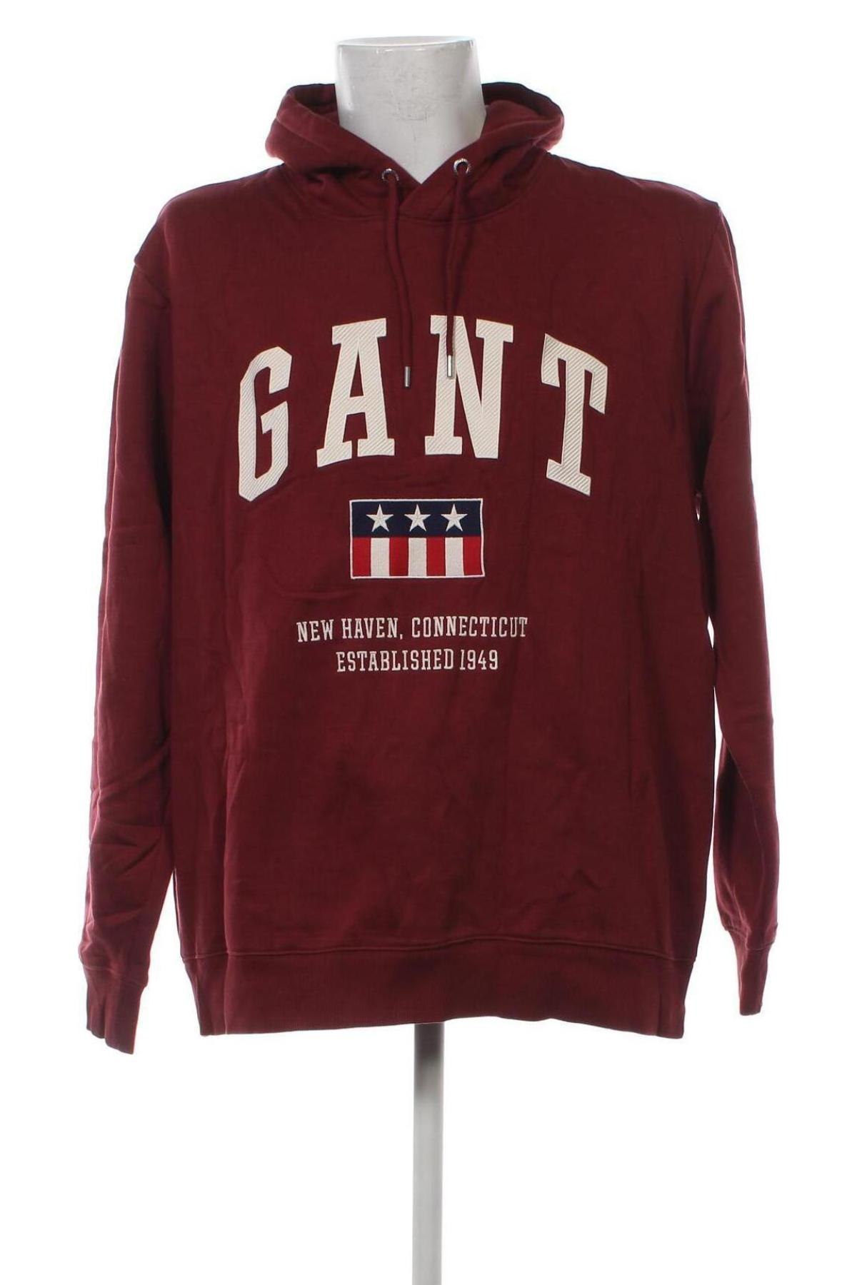 Herren Sweatshirt Gant, Größe 4XL, Farbe Rot, Preis € 52,19