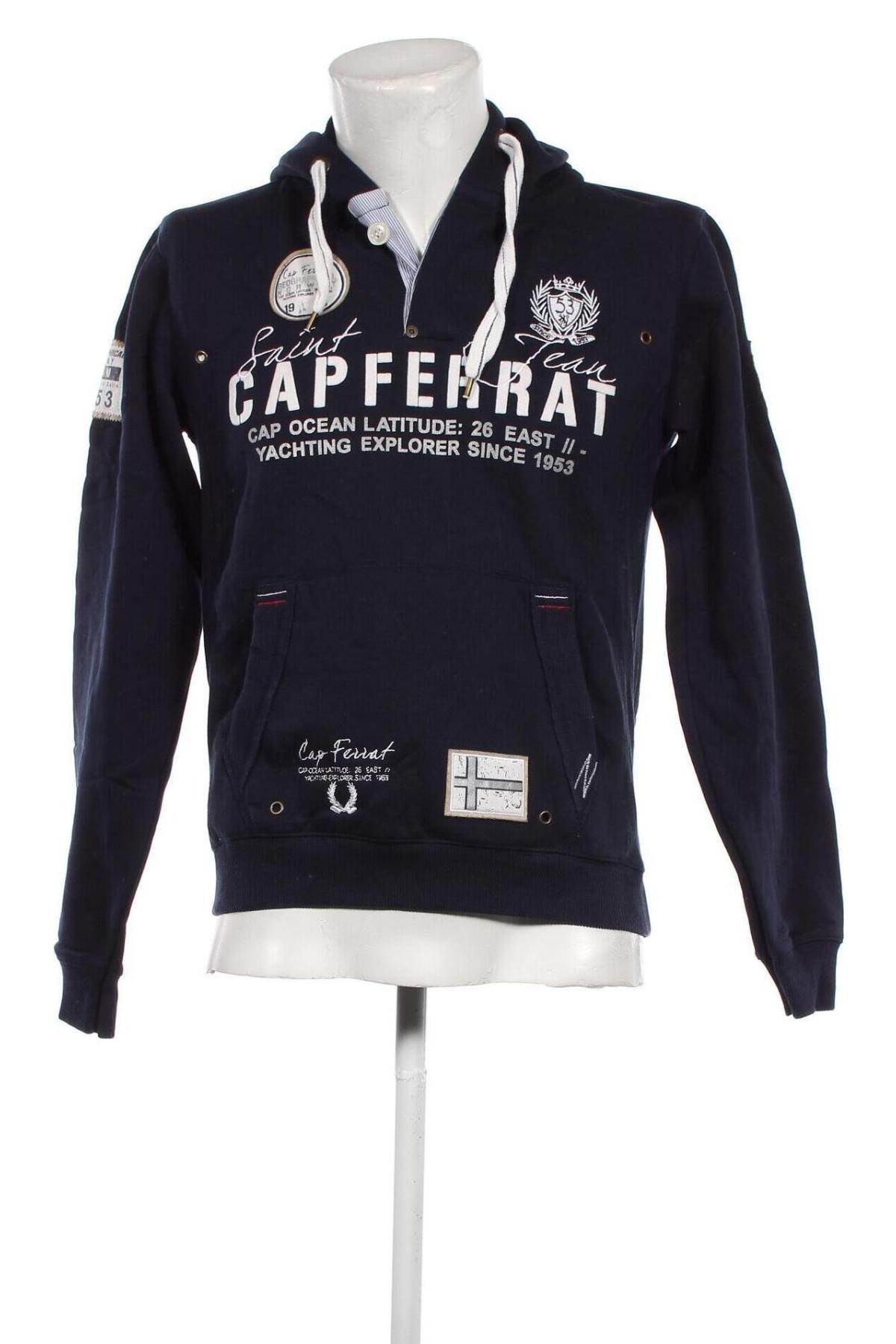 Herren Sweatshirt Geographical Norway, Größe L, Farbe Blau, Preis 52,19 €