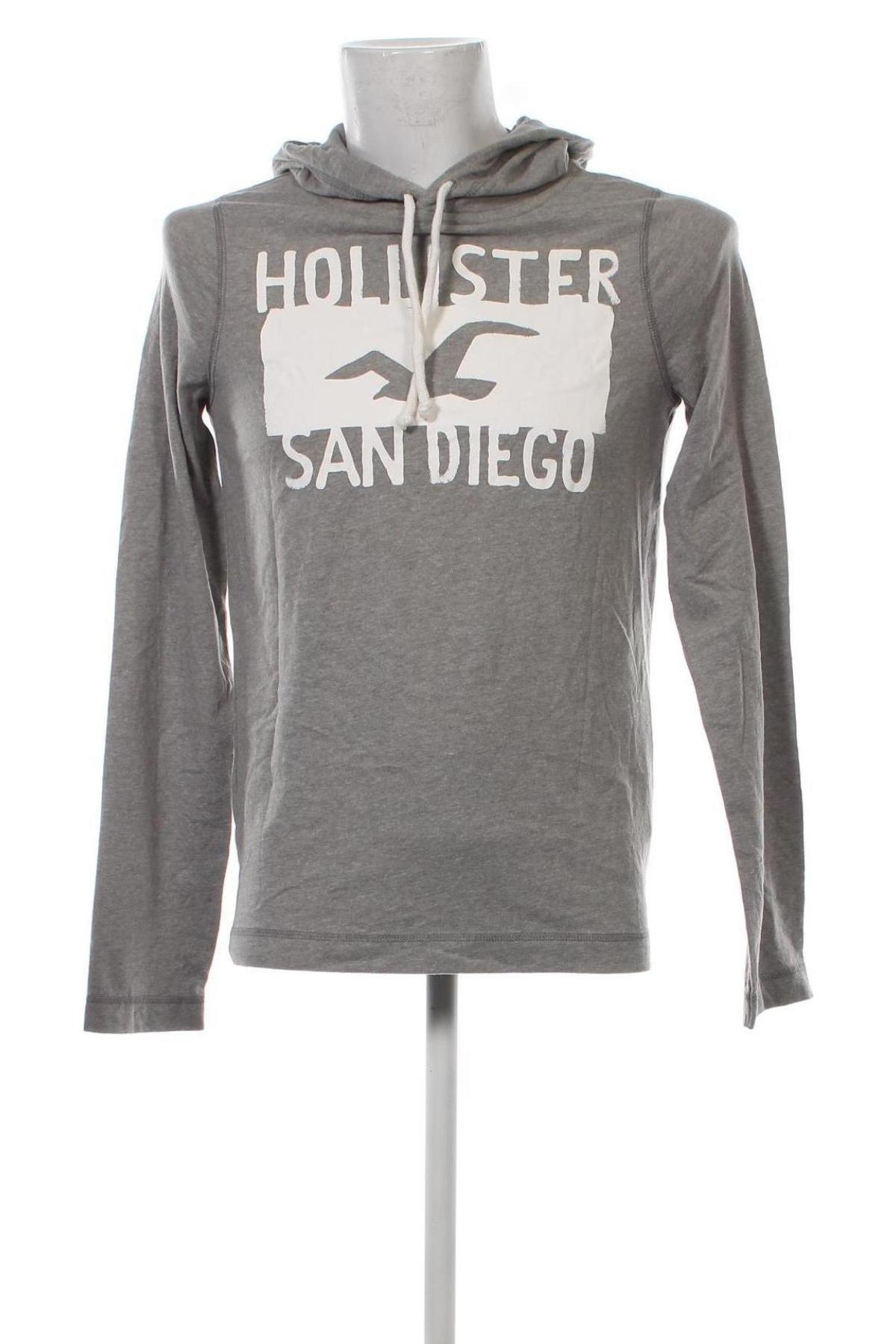 Herren Sweatshirt Hollister, Größe M, Farbe Grau, Preis € 28,53