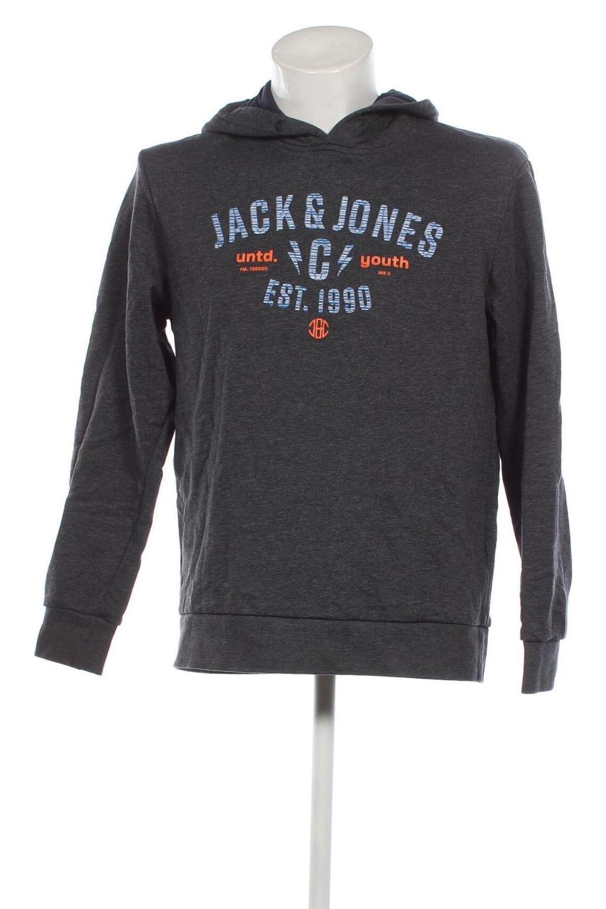 Ανδρικό φούτερ Jack & Jones, Μέγεθος XL, Χρώμα Γκρί, Τιμή 16,70 €