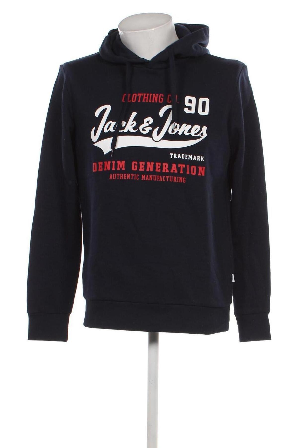 Herren Sweatshirt Jack & Jones, Größe M, Farbe Blau, Preis € 31,96