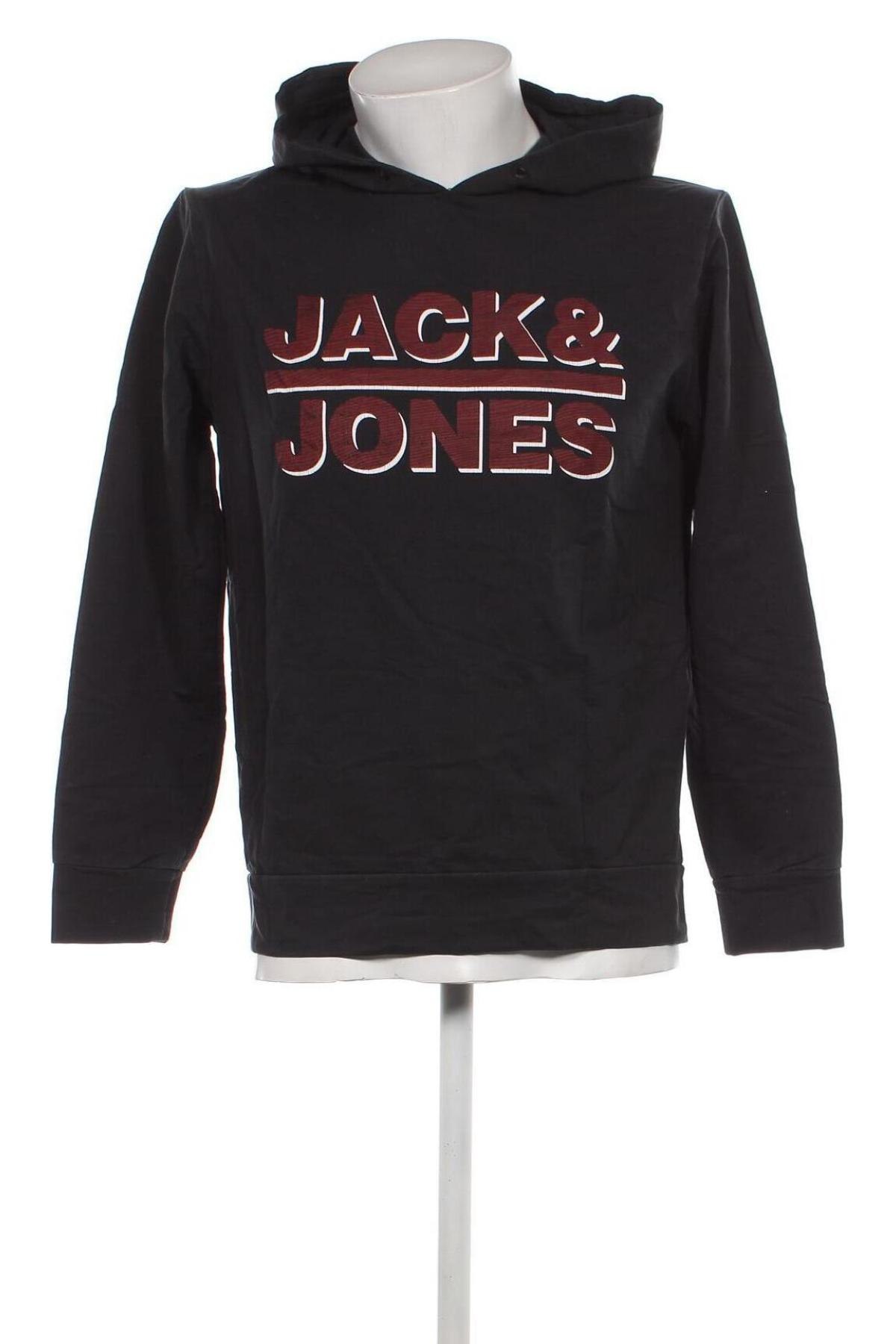 Ανδρικό φούτερ Jack & Jones, Μέγεθος L, Χρώμα Μαύρο, Τιμή 10,52 €