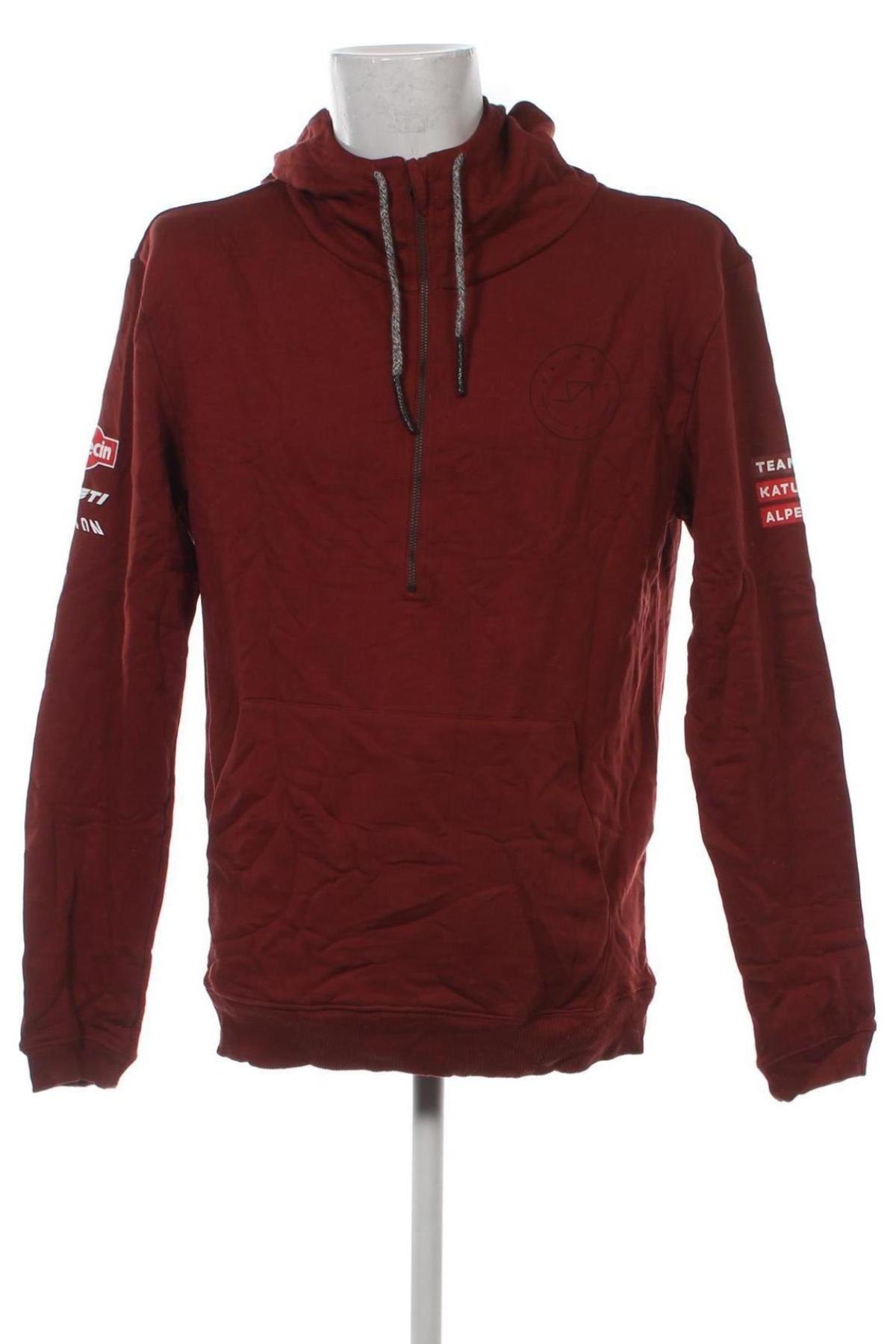 Herren Sweatshirt Katusha, Größe M, Farbe Rot, Preis € 15,31