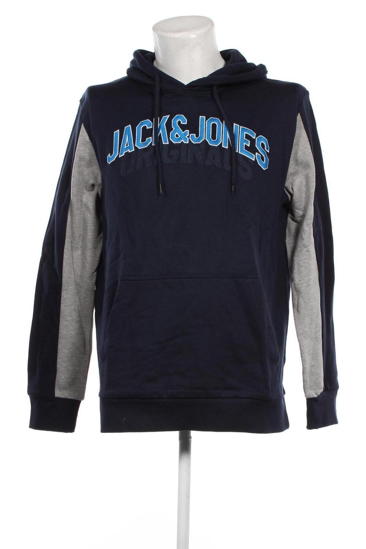 Męska bluza Originals By Jack & Jones, Rozmiar XL, Kolor Niebieski, Cena 71,06 zł
