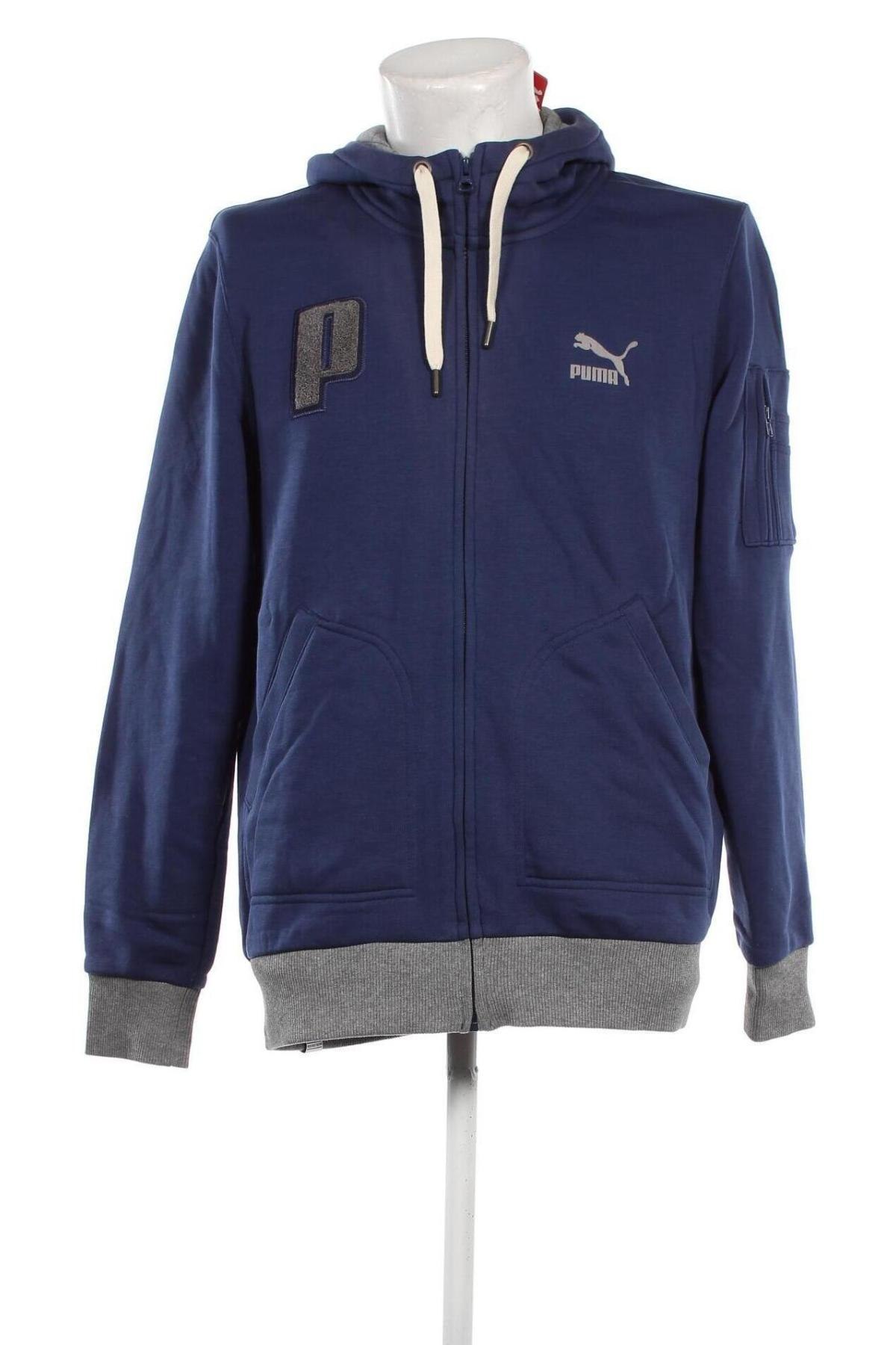 Herren Sweatshirt PUMA, Größe XL, Farbe Blau, Preis 58,17 €