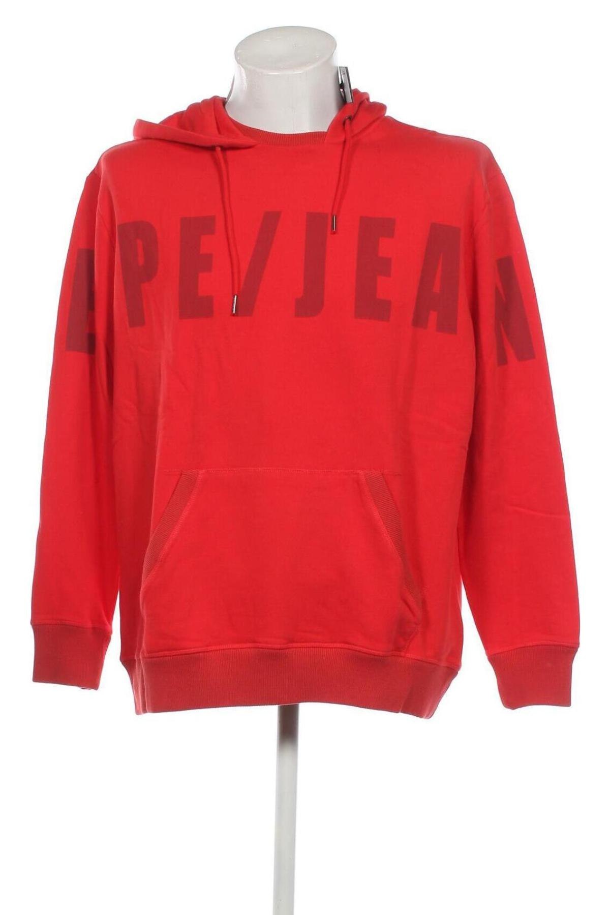 Ανδρικό φούτερ Pepe Jeans, Μέγεθος XL, Χρώμα Κόκκινο, Τιμή 62,00 €
