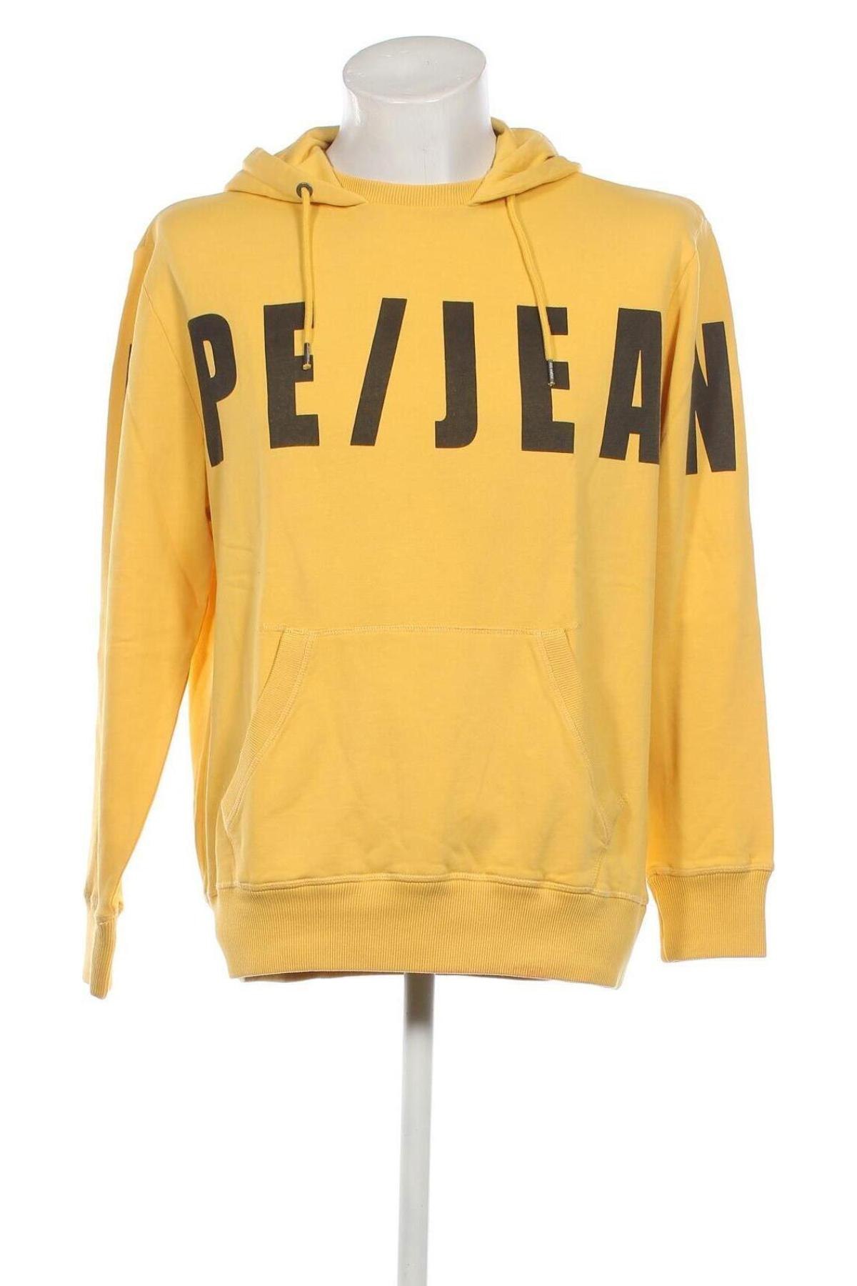 Ανδρικό φούτερ Pepe Jeans, Μέγεθος L, Χρώμα Κίτρινο, Τιμή 60,08 €